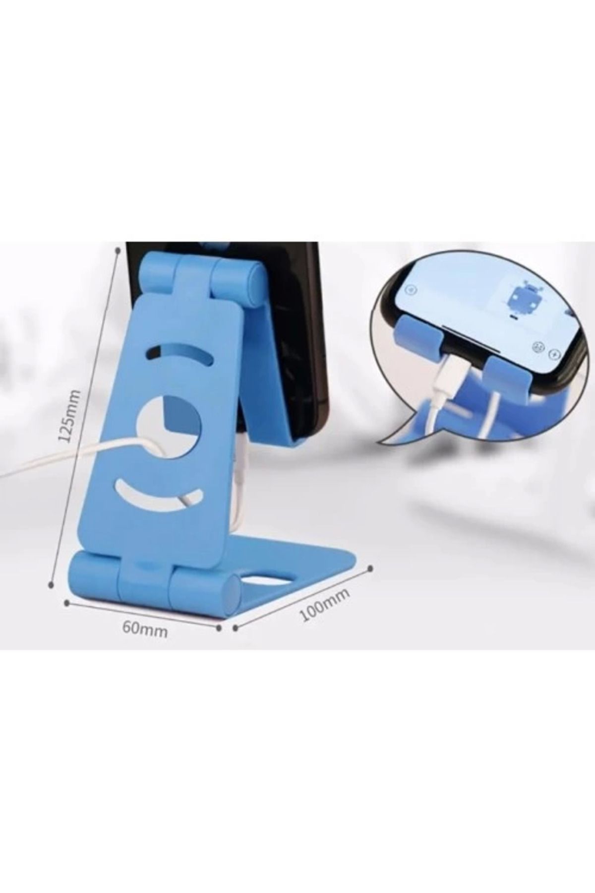 Butik Masaüstü Katlanabilir Telefon Tablet Standı