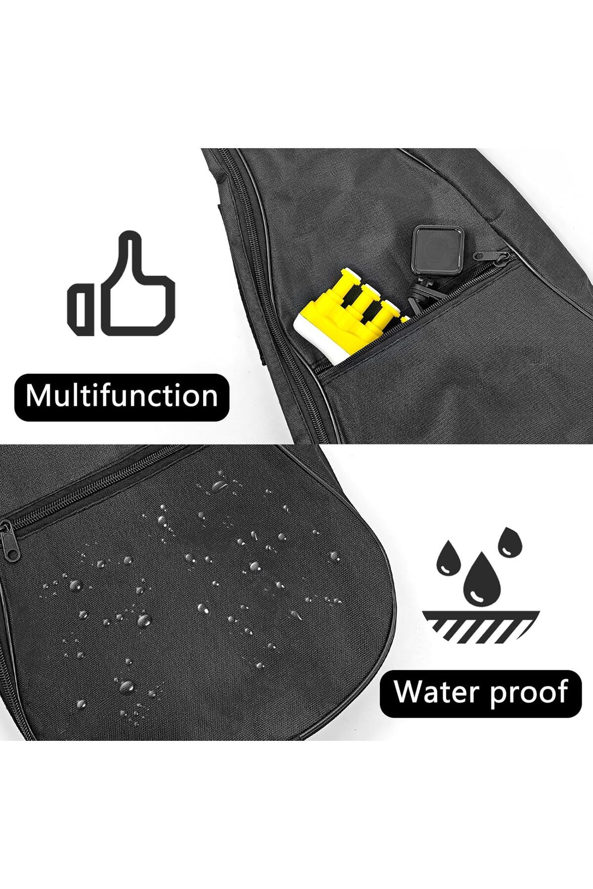 VipDeluXe Musiin 21 inç Ukulele Askılı Kılıf Çanta fotoğrafı 3 (önizleme)