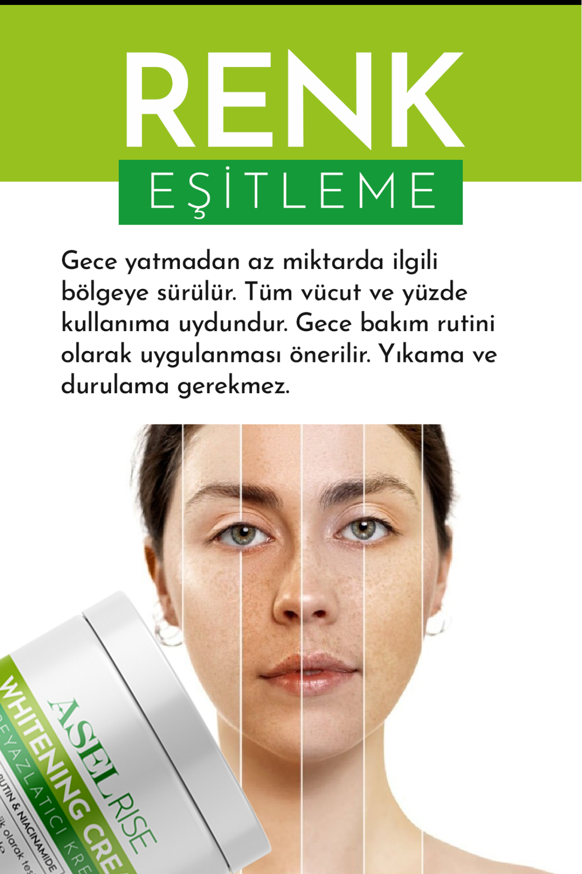 Beyazlatici krem Yüz,Diz,Dirsek,Koltuk altı,Genital bölge Leke karşıtı Ton Dengeleyici leke giderici1 Aydınlatıcı beyazlatıcı krem — Gözaltı sivilce giderici selülit yaşlanm — تصویر 5 از 5