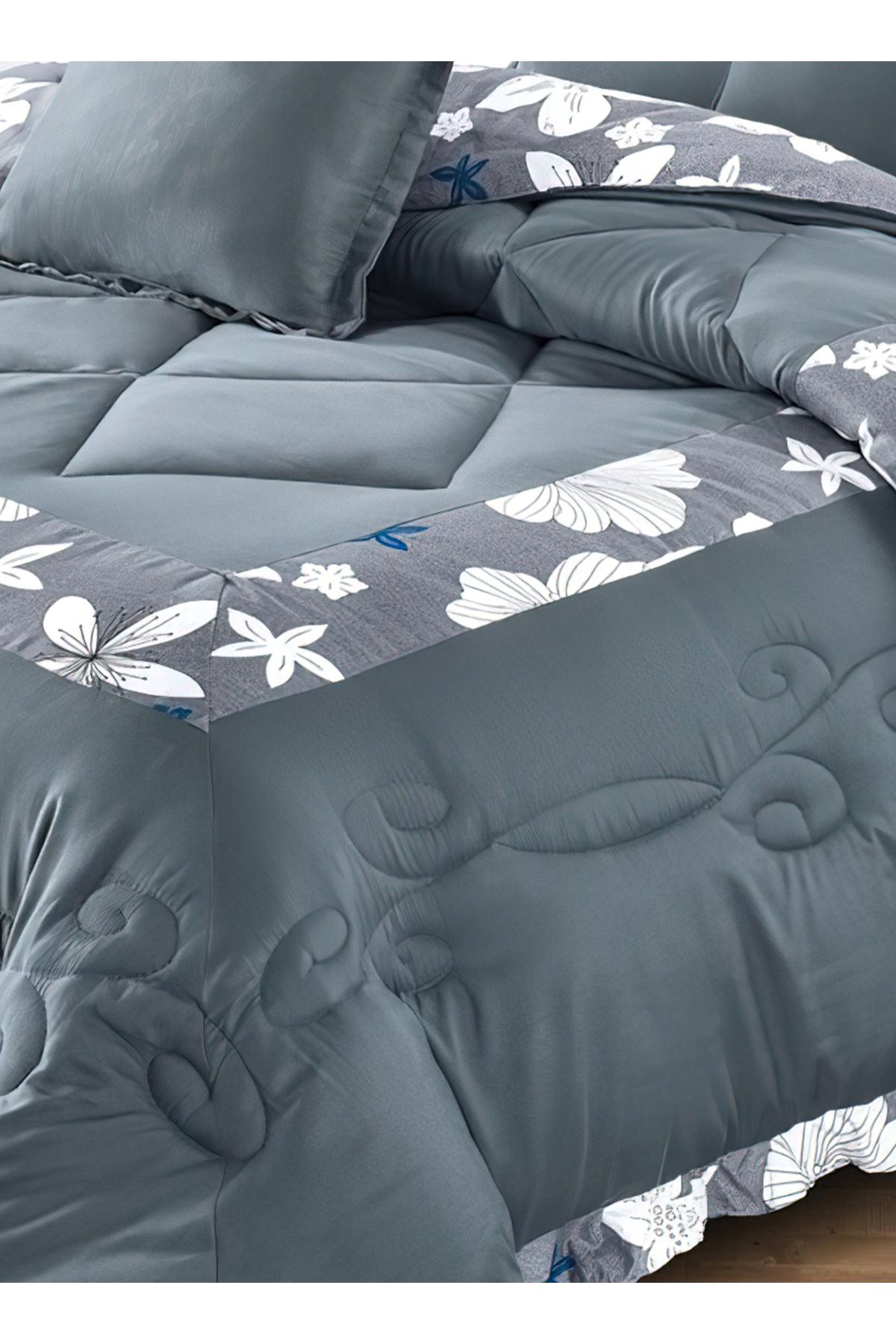 Generic-Comforter Set 4 Piece Single Size Elegant Bedspread Lightweight Comforter Suitable for All Seasons 2