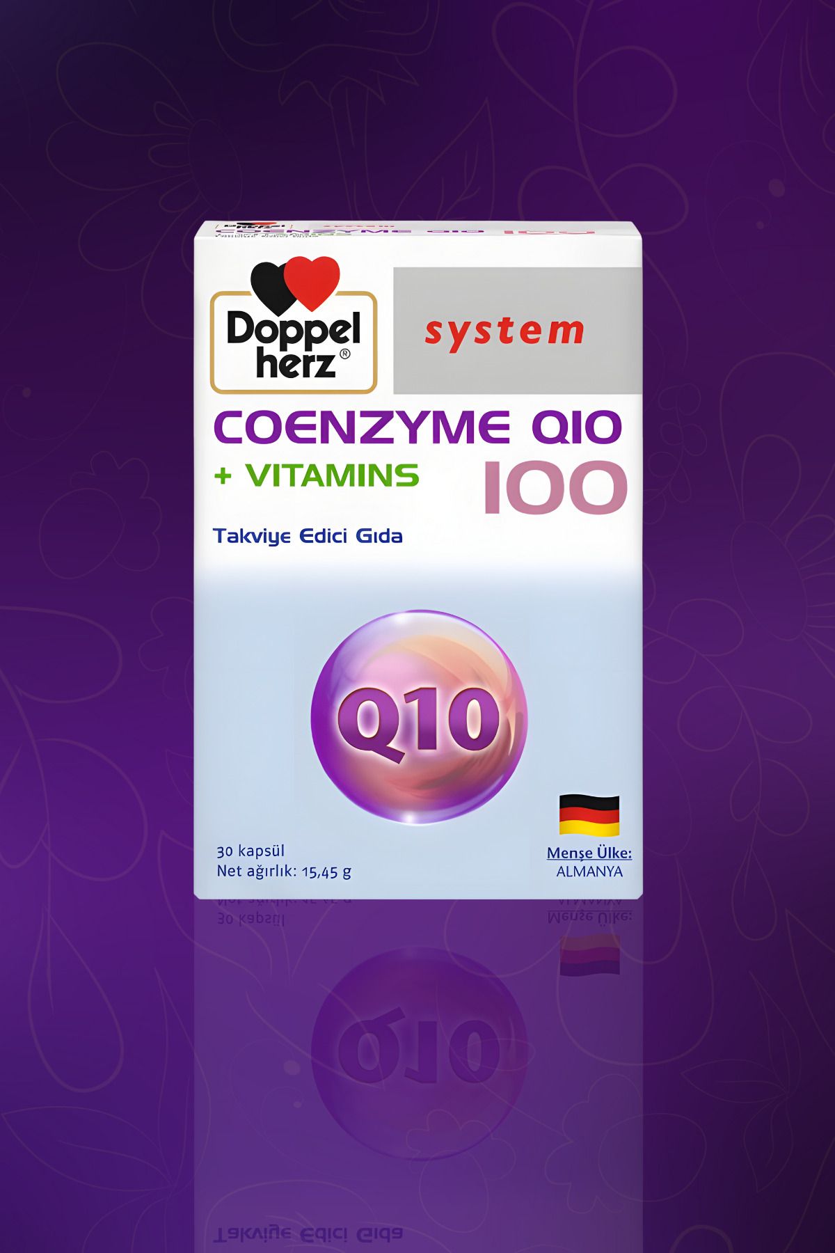 Doppelherz-Coenzyme Q10 + Vitamin 100 Mg 30 Capsules 2