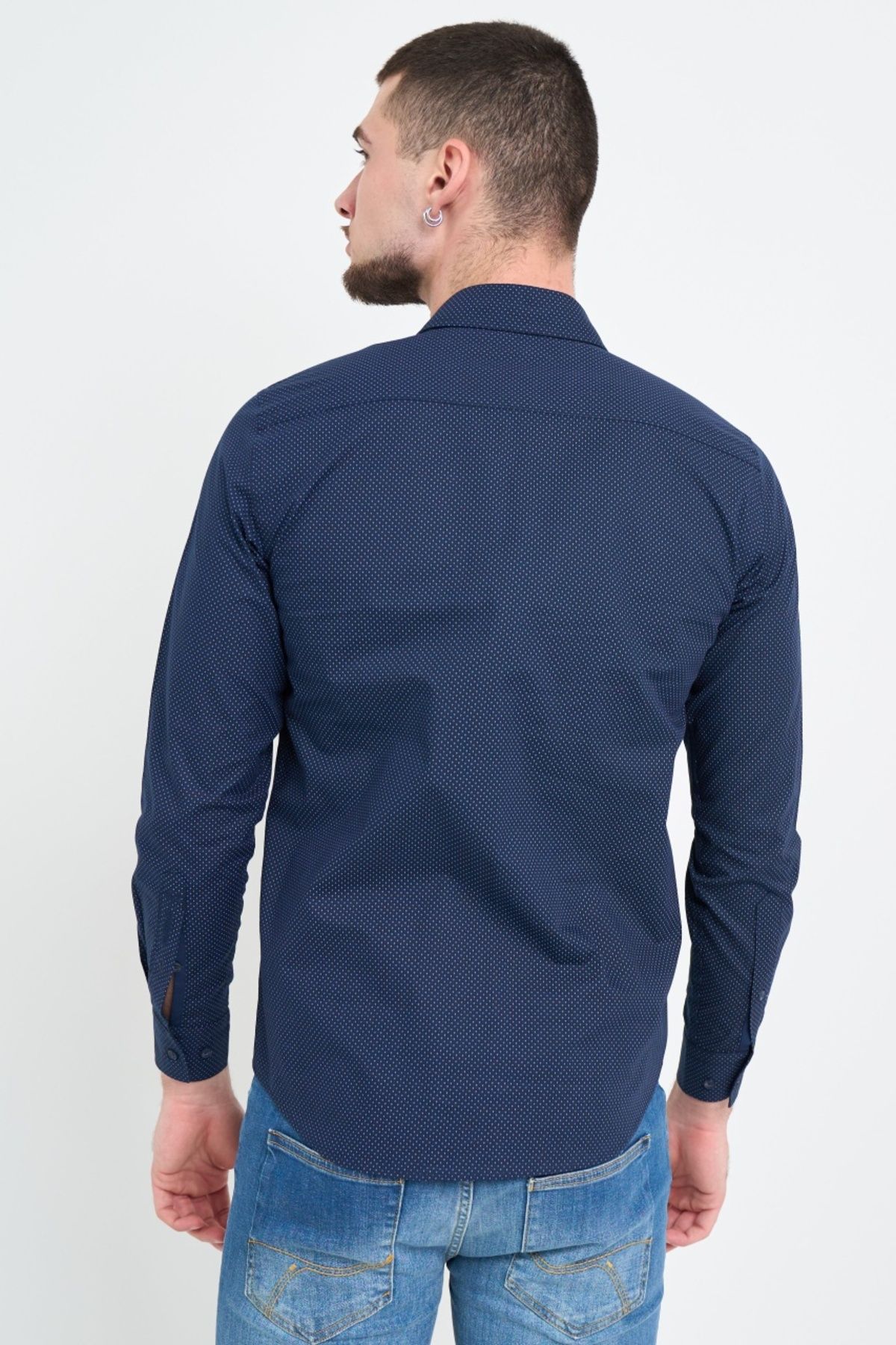 Timeout-Men's shirt with pattern 3
