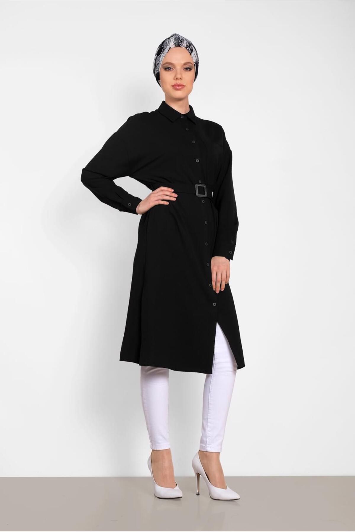 تونیک بلند کمربند 4416 Alvina