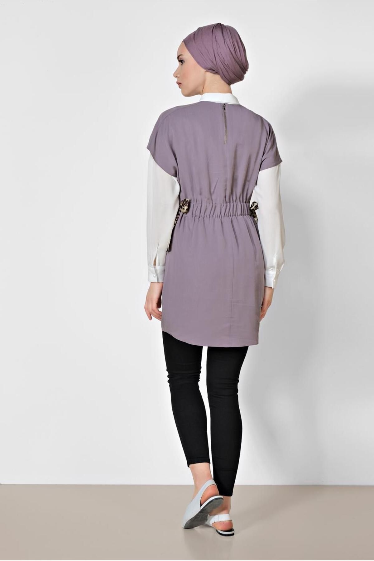 Alvina-Double Tunic with Waist with Latch 4973 4