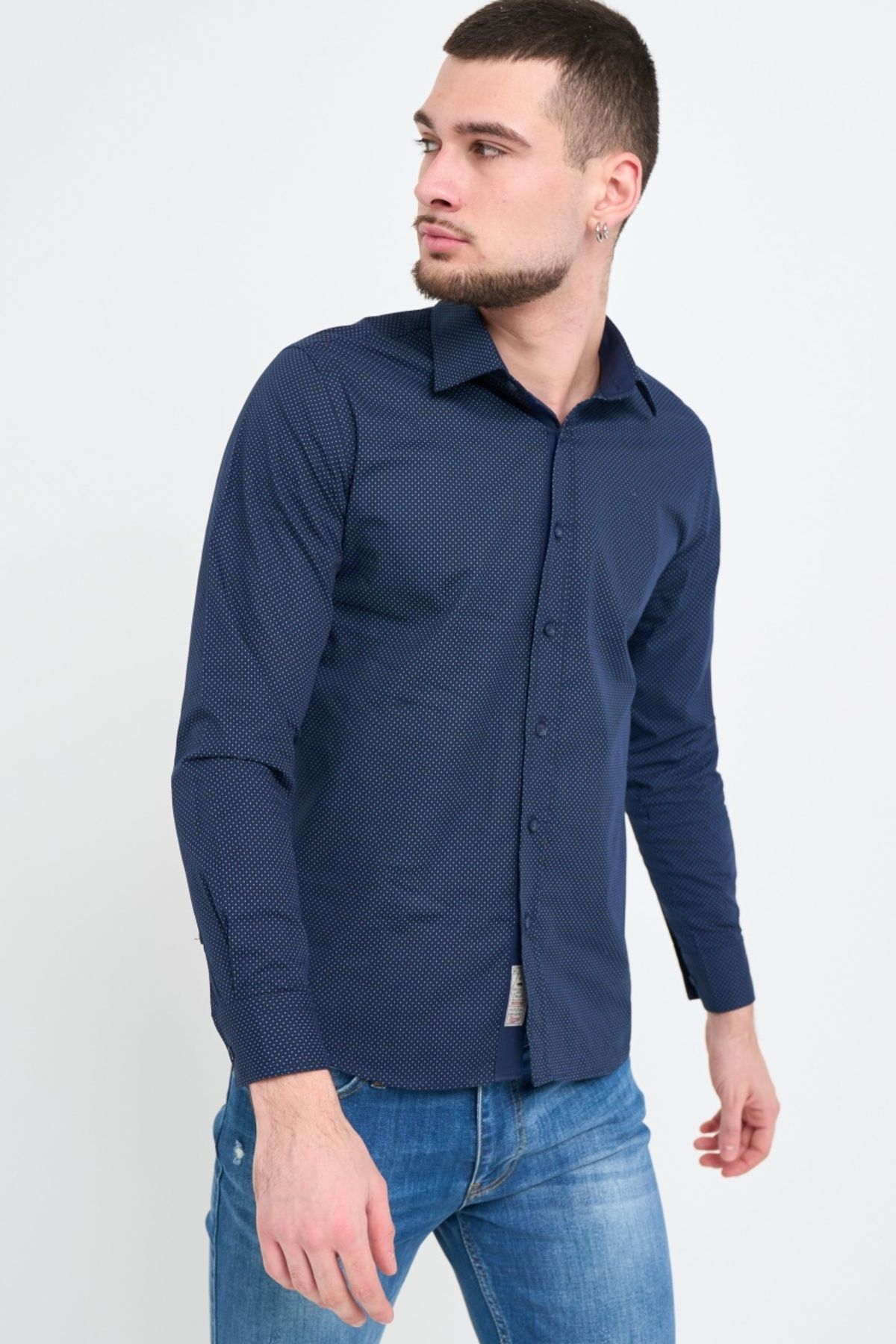 Timeout-Men's shirt with pattern 2