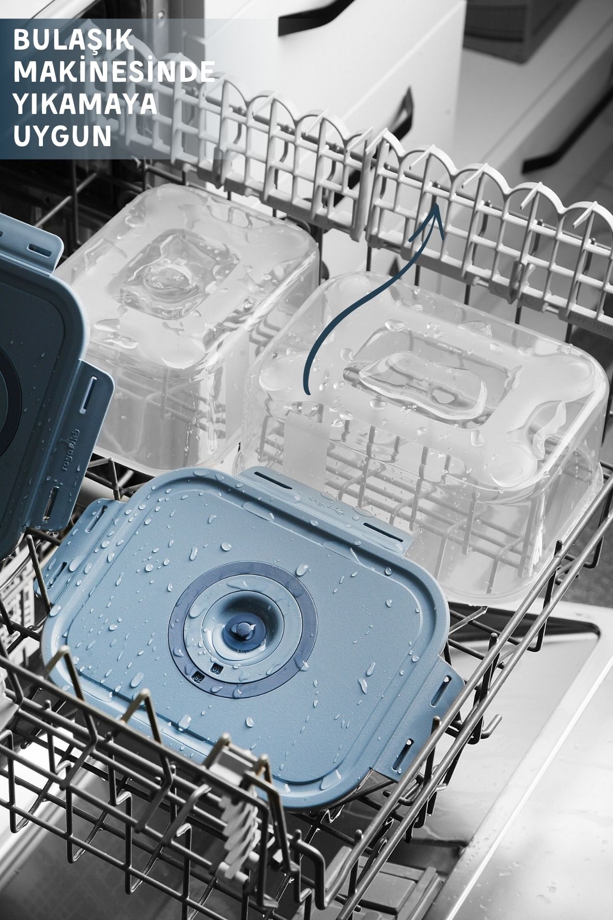 Nandy Home-Set of 4 600ml Vacuum Storage Container with Lid Can Be Used in Microwave and Freezer 4