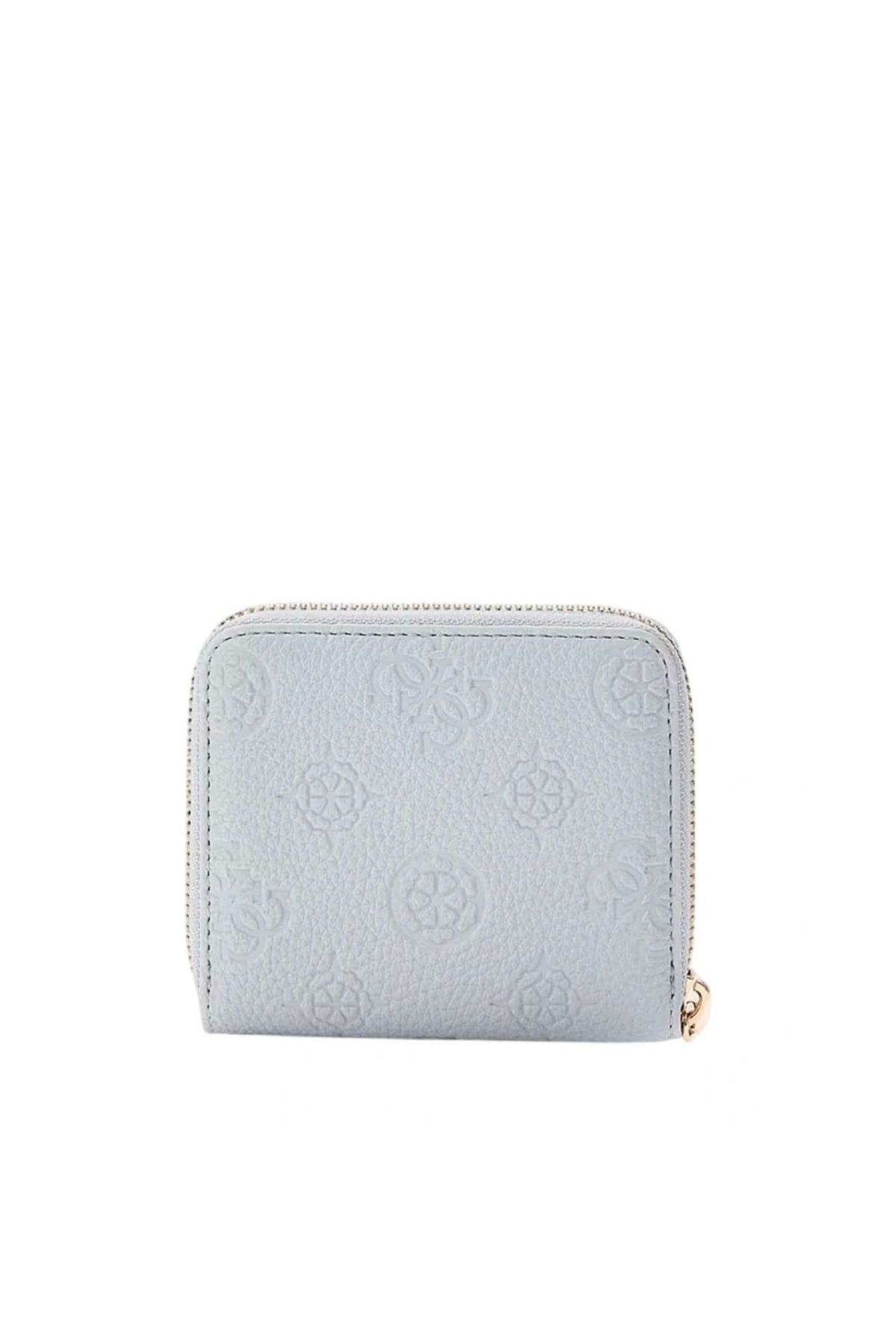 Guess-CRESIDIA SLG SMALL ZIP AROUND Γυναικείο μπλε πορτοφόλι SWPG9349137-PWB 2