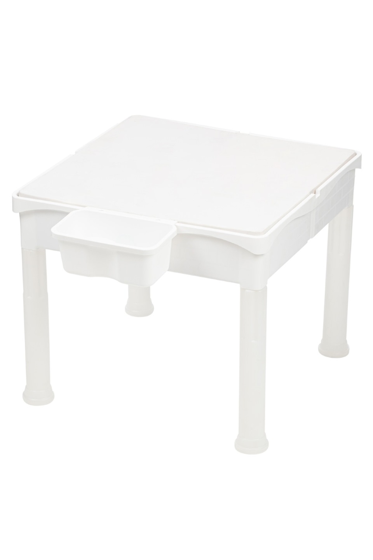 مگا اسباببازی ساخت میز فعالیت و مطالعه کلاسیک، سازگار با ۲ صندلی و ۲۵۰ قطعه بلوک