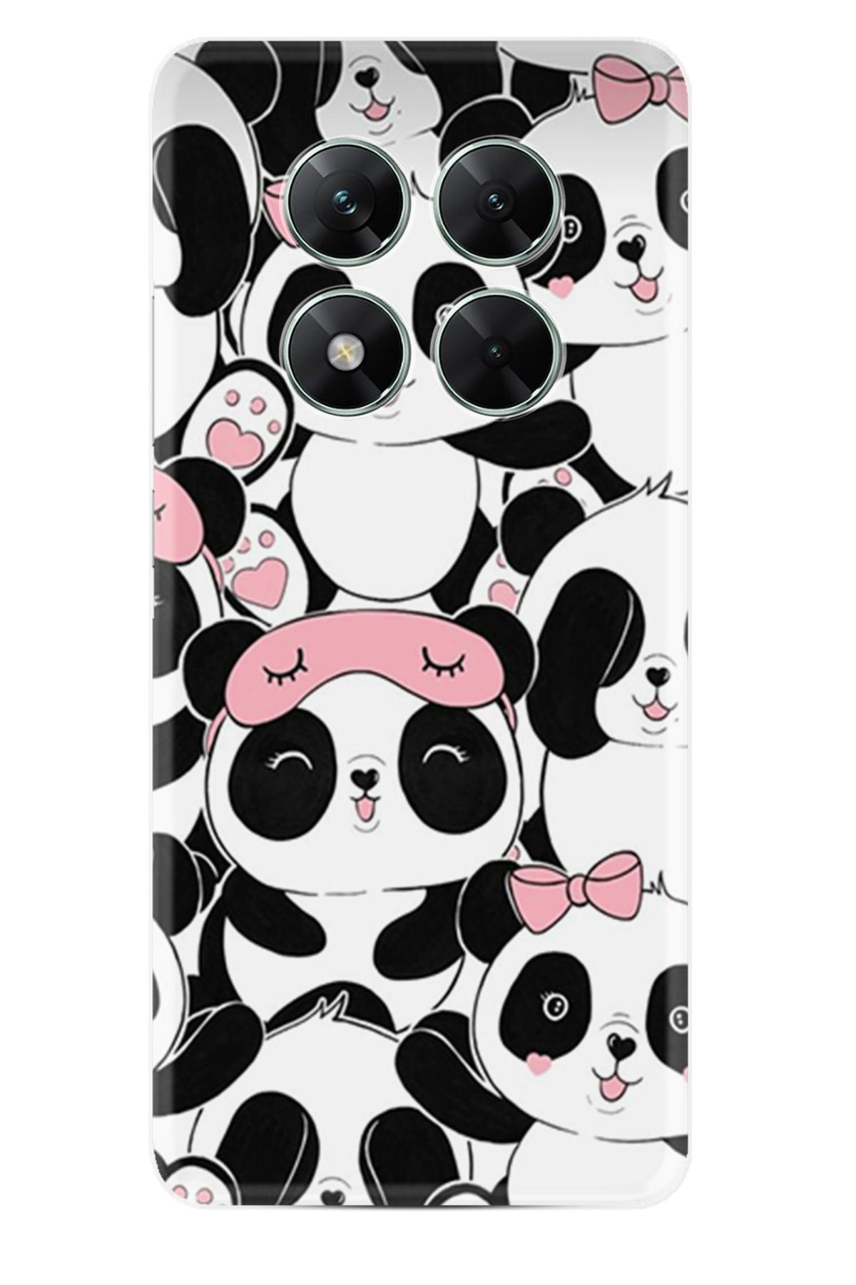 Kılıfland Xiaomi Poco X7 Kılıf Boutique Baskılı Resimli Uykucu Pandalar Pcode -087