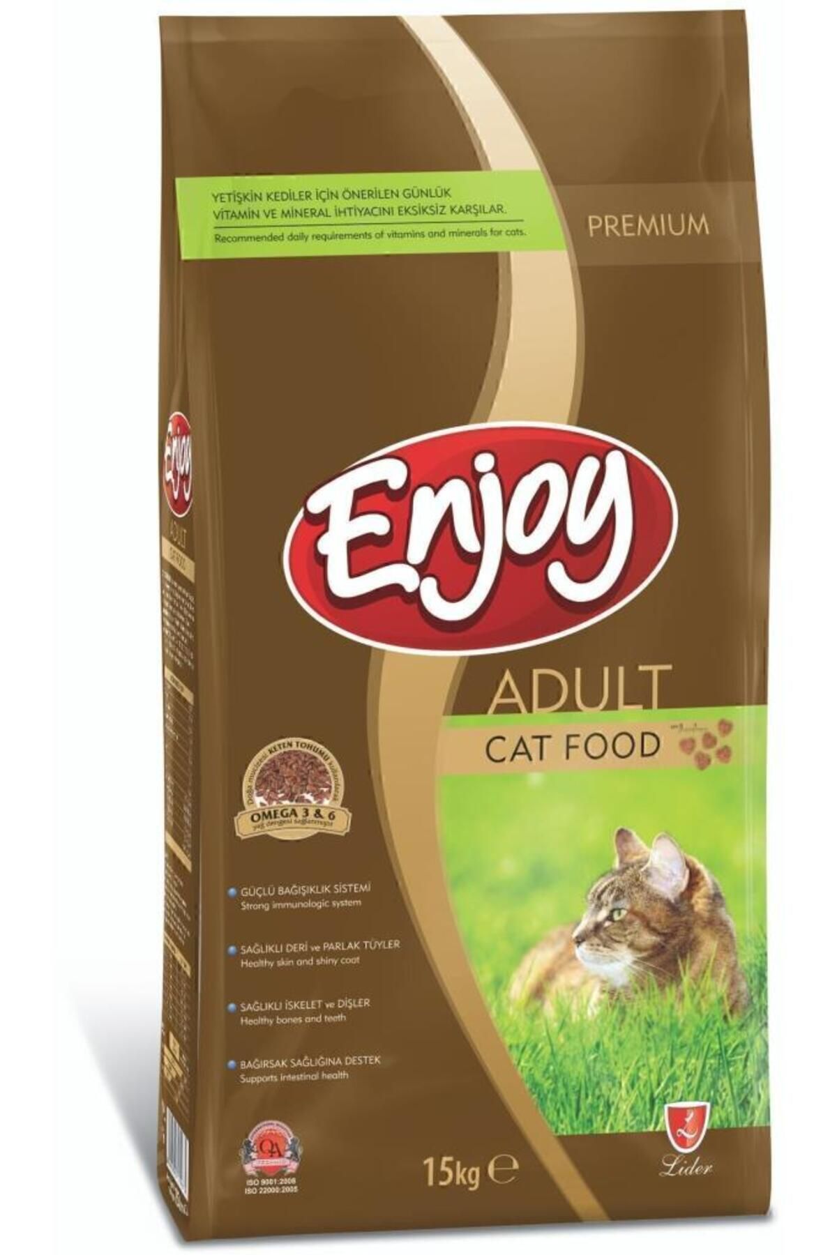 Enjoy Tavuklu Yetişkin Kedi Mamasi 15 kg