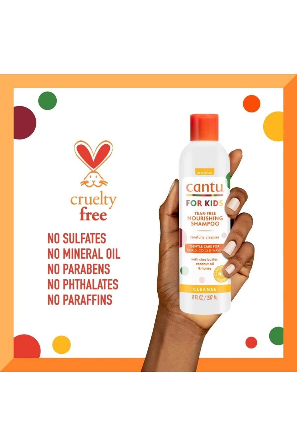 Cantu Kıvırcık, Dalgalı Ve Kalın Telli Çocuk Şampuanı 237 ml fotoğrafı 5 (önizleme)