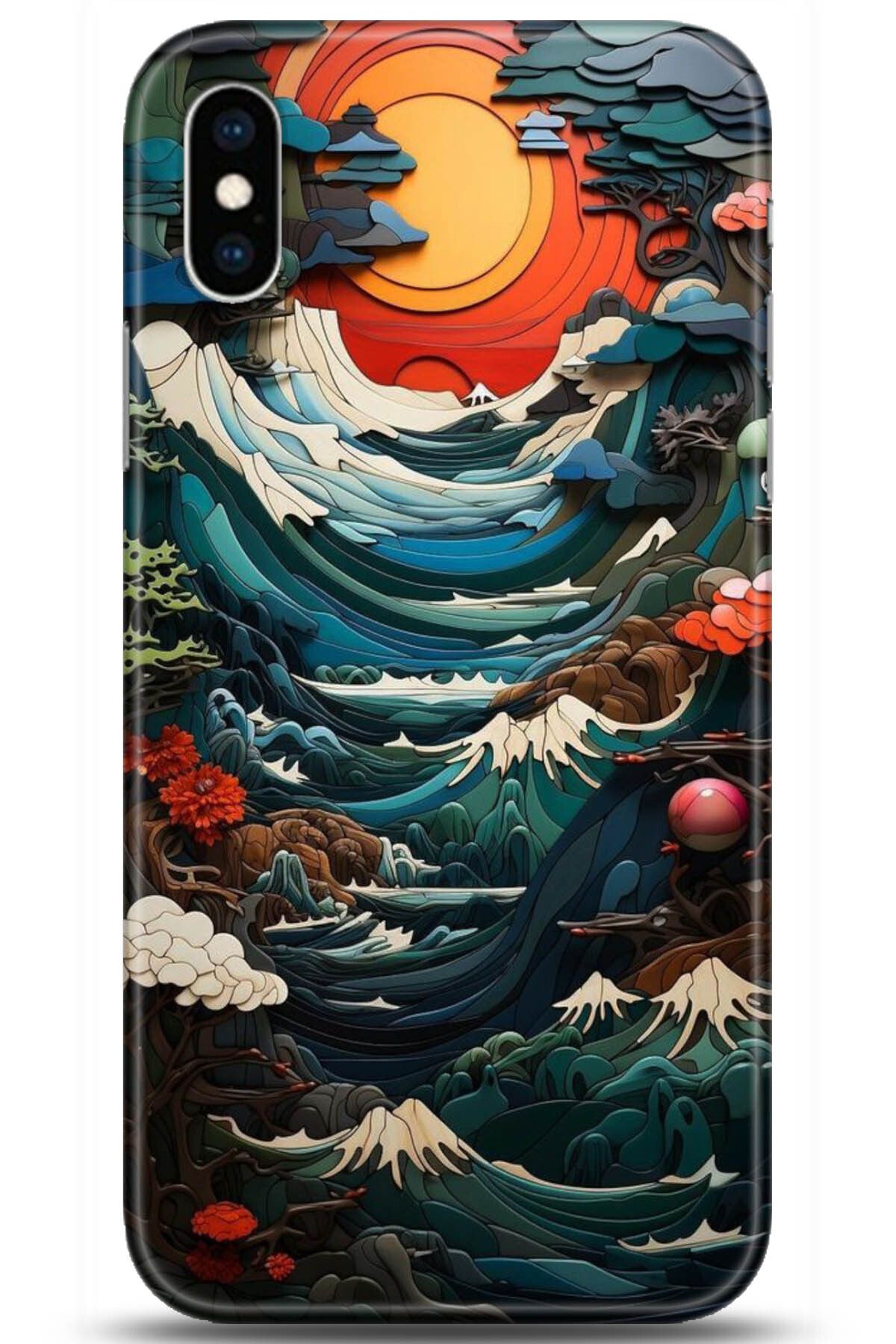 adveksiyon Apple iPhone XS Max Kılıf HD Baskılı Kılıf - Take Me Earth 5009