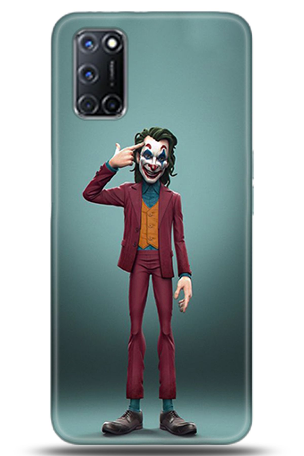 adveksiyon Oppo A92 Kılıf HD Baskılı Kılıf - Take Me Earth 5017