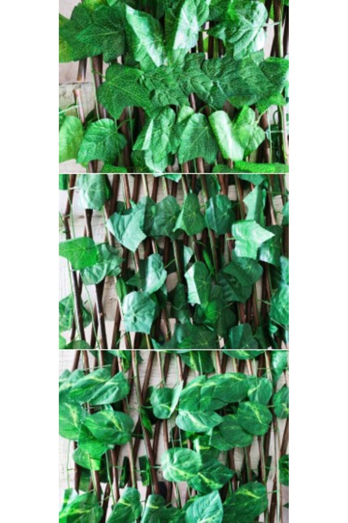ECOYOM-Accordion Decorative Artificial Ivy - Retractable, Fence for Balcony and Garden Office Screen 5