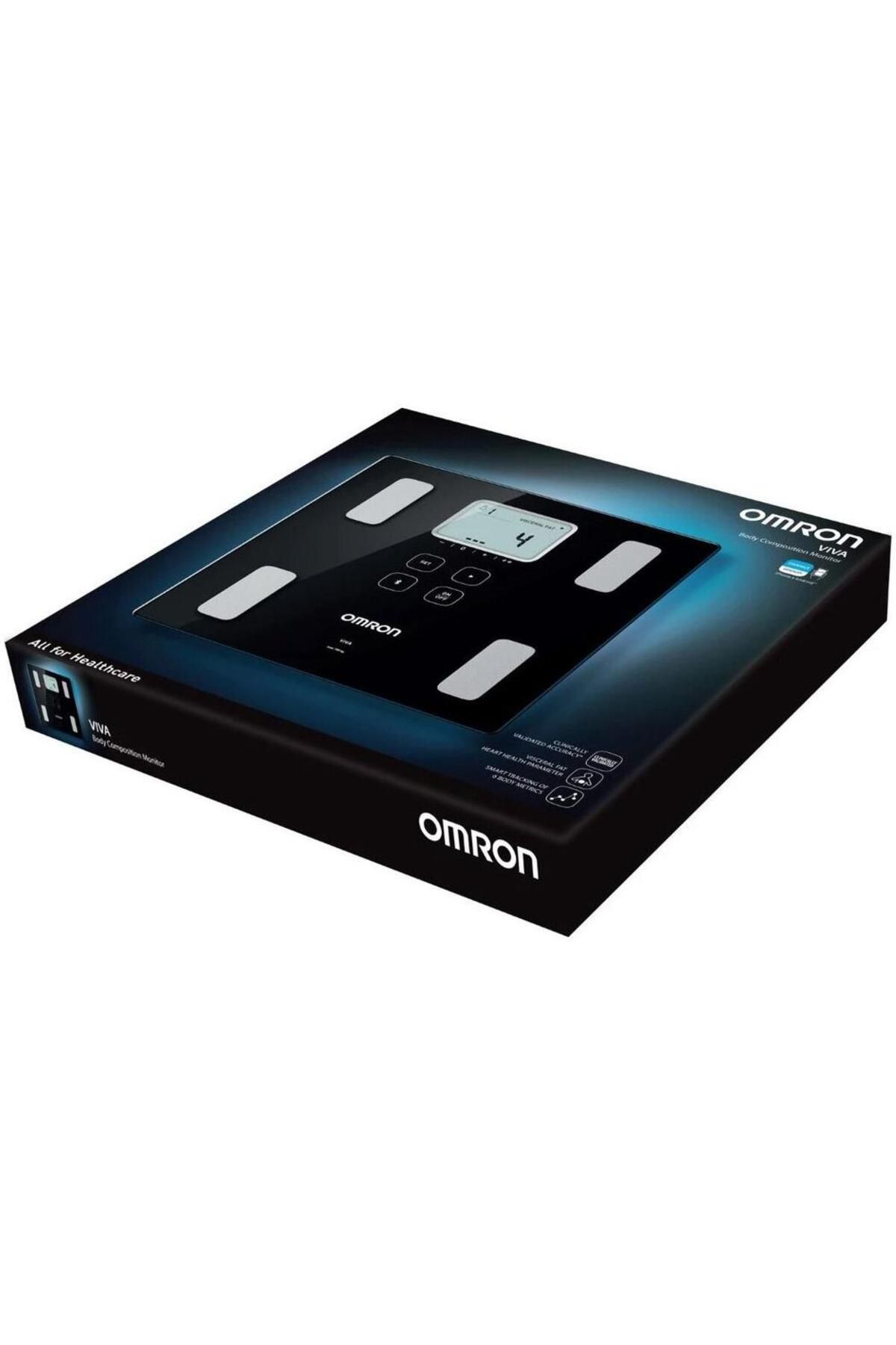 Omron-Omron Viva Body Composition Monitor Scale, Mobile App, 30 Measurements, 4 Users, Black 5