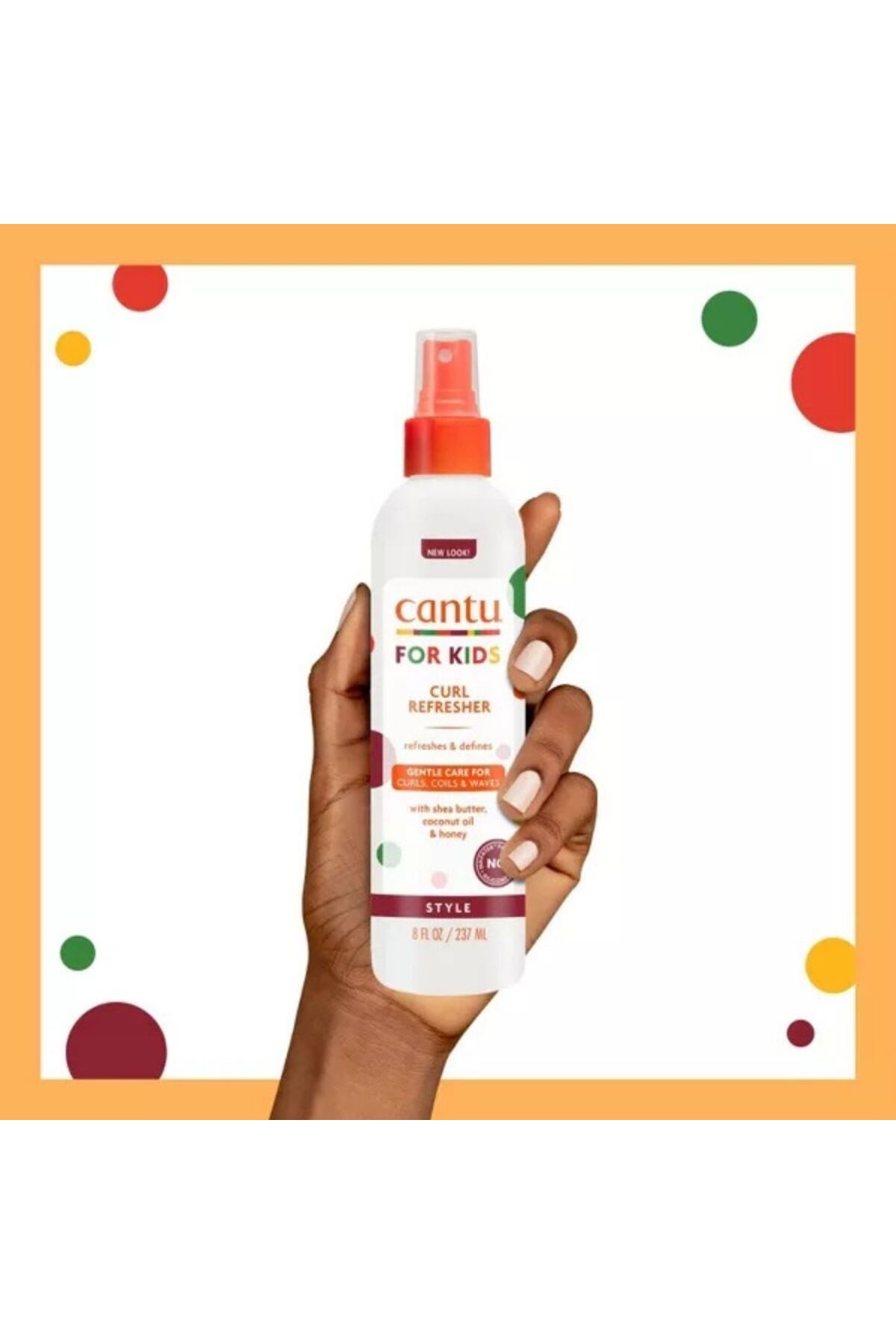 Kids Çocuklar için Bukle Belirginleştirici Saç Spreyi 236 ml- Kıvırcık,Dalgalı Saç — 07876-12/3PK — تصویر 5 از 6