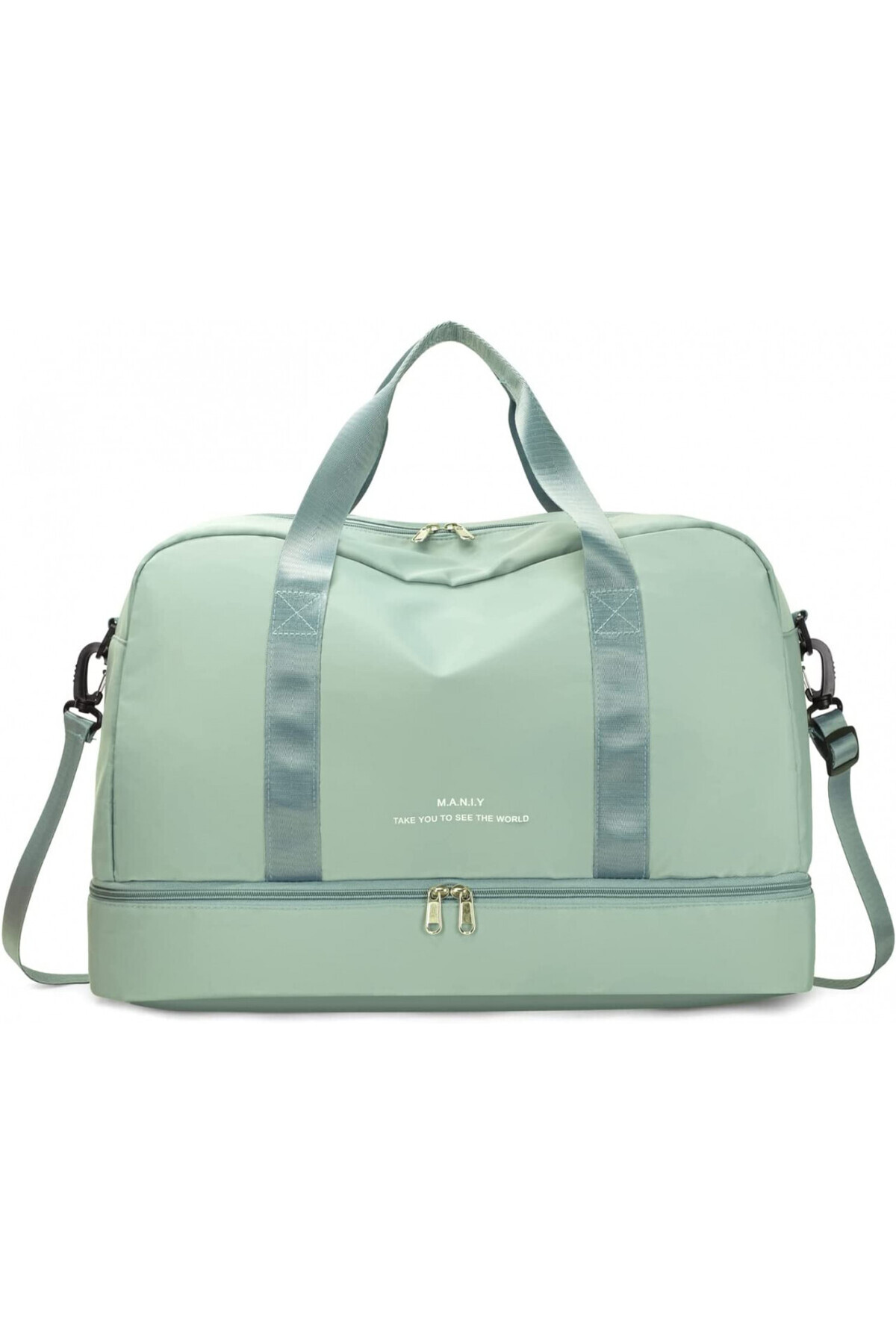 delis Unisex τσάντα ταξιδιού, Alaia Gt2220, πράσινη