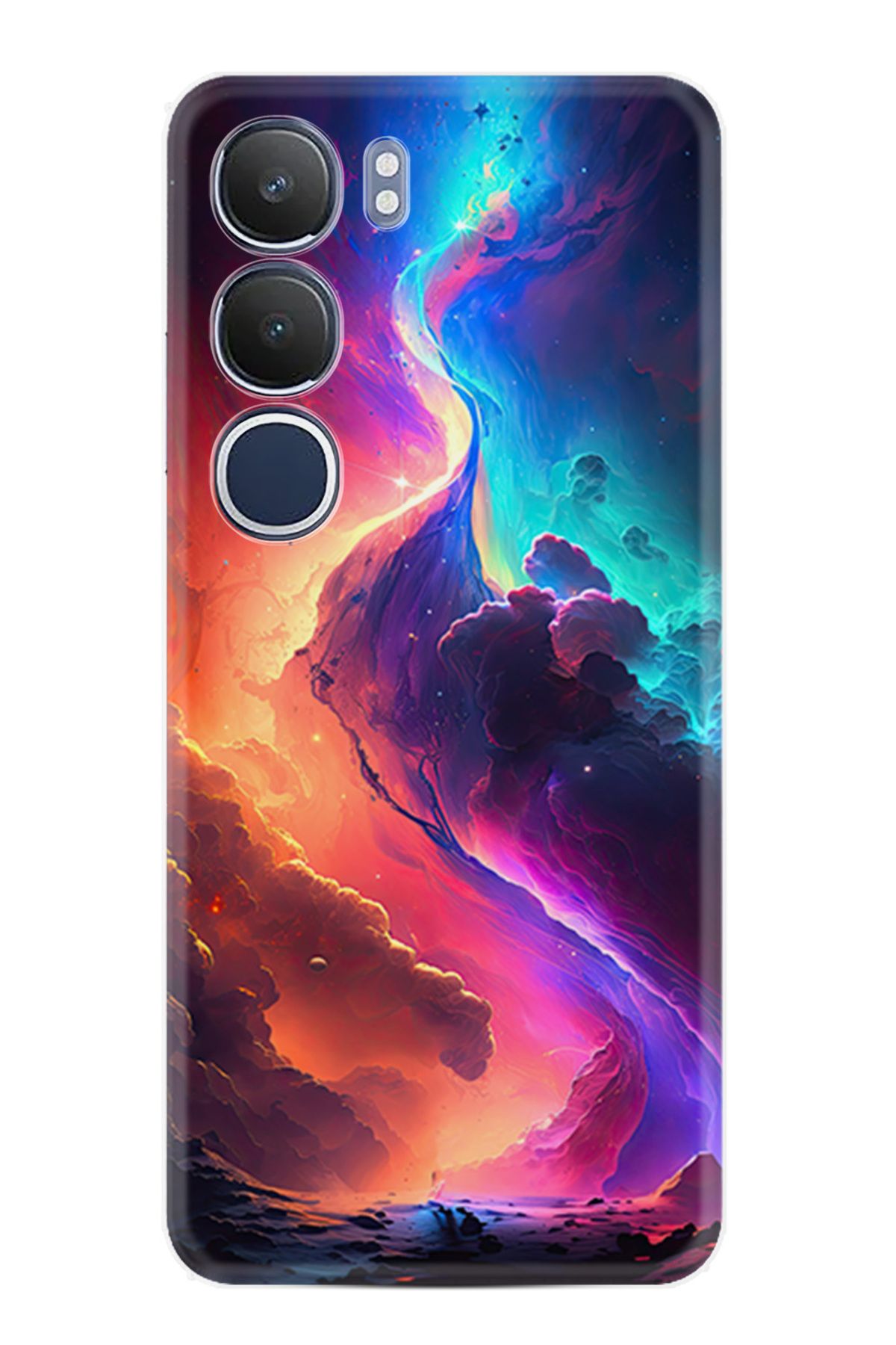 Kılıfland Vivo Y19S Kılıf Boutique Baskılı Resimli Özel Renkler Pcode -076