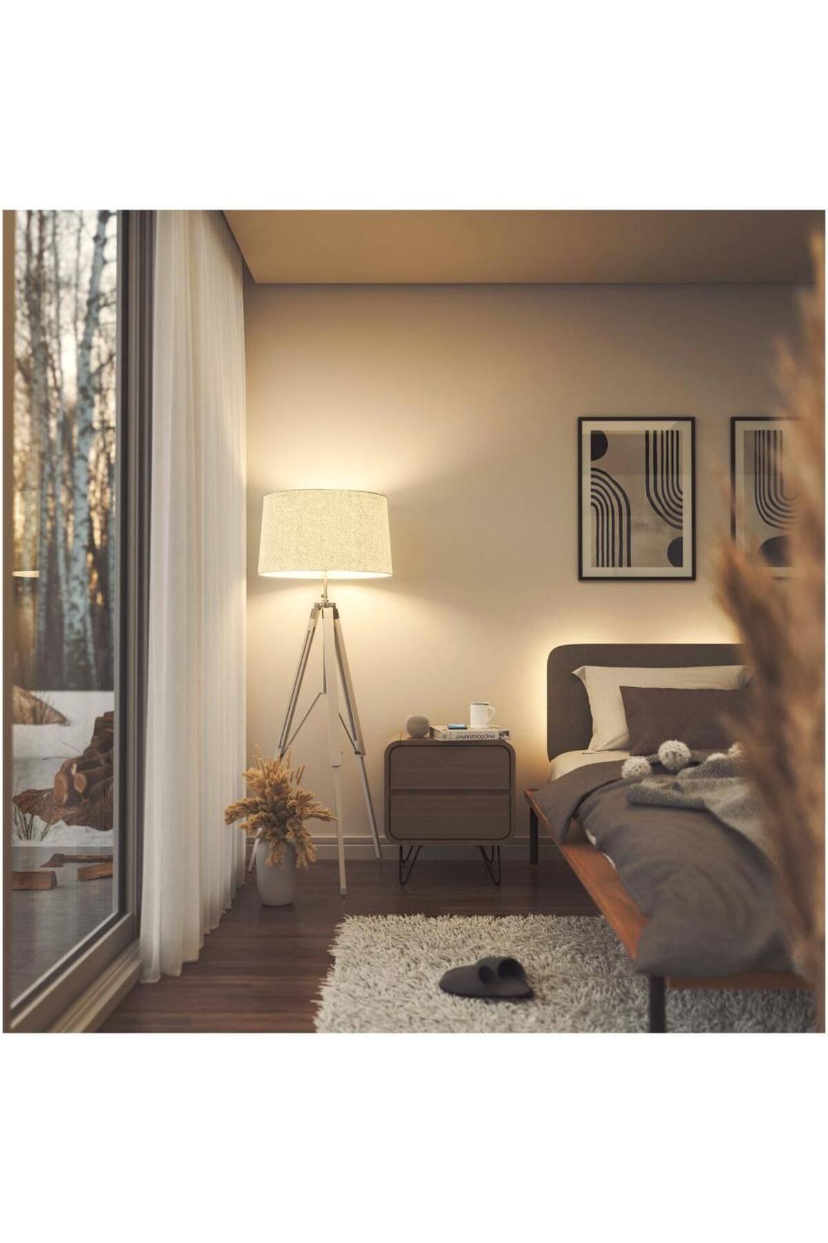 Nanoleaf-Nanoleaf Essentials Smart RGBCW LED Bulbs 3-Pack, Bluetooth, Matter Compatible 2