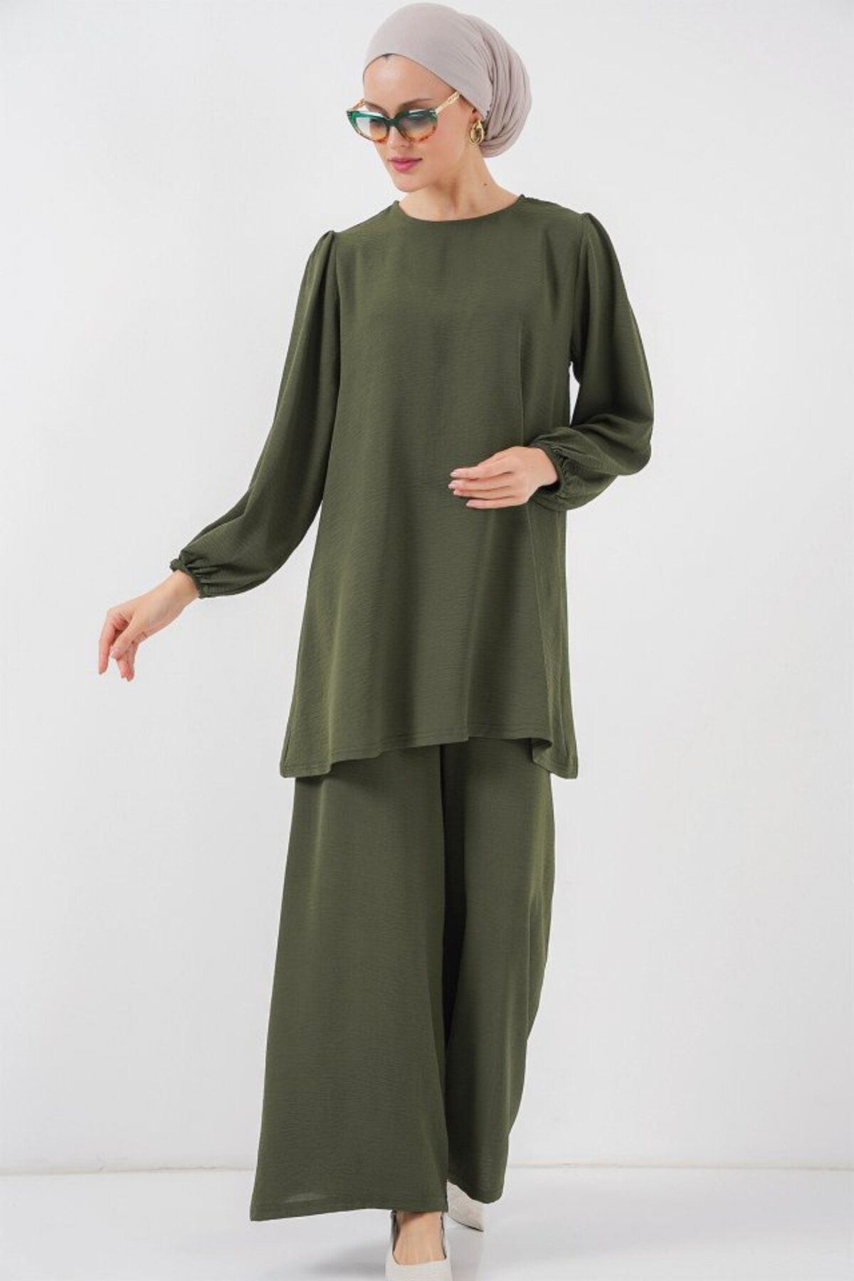 Albayrak Ayrobin Tunik Pantolon Alt Üst Takım 6712 - Haki