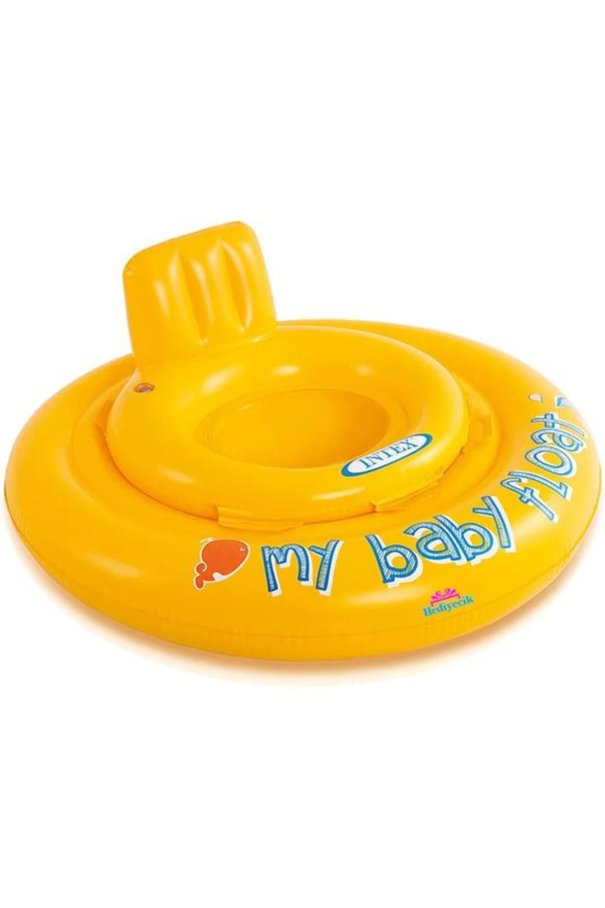 Intex-Intex Yellow Baby Float Pool Sea Ring 3