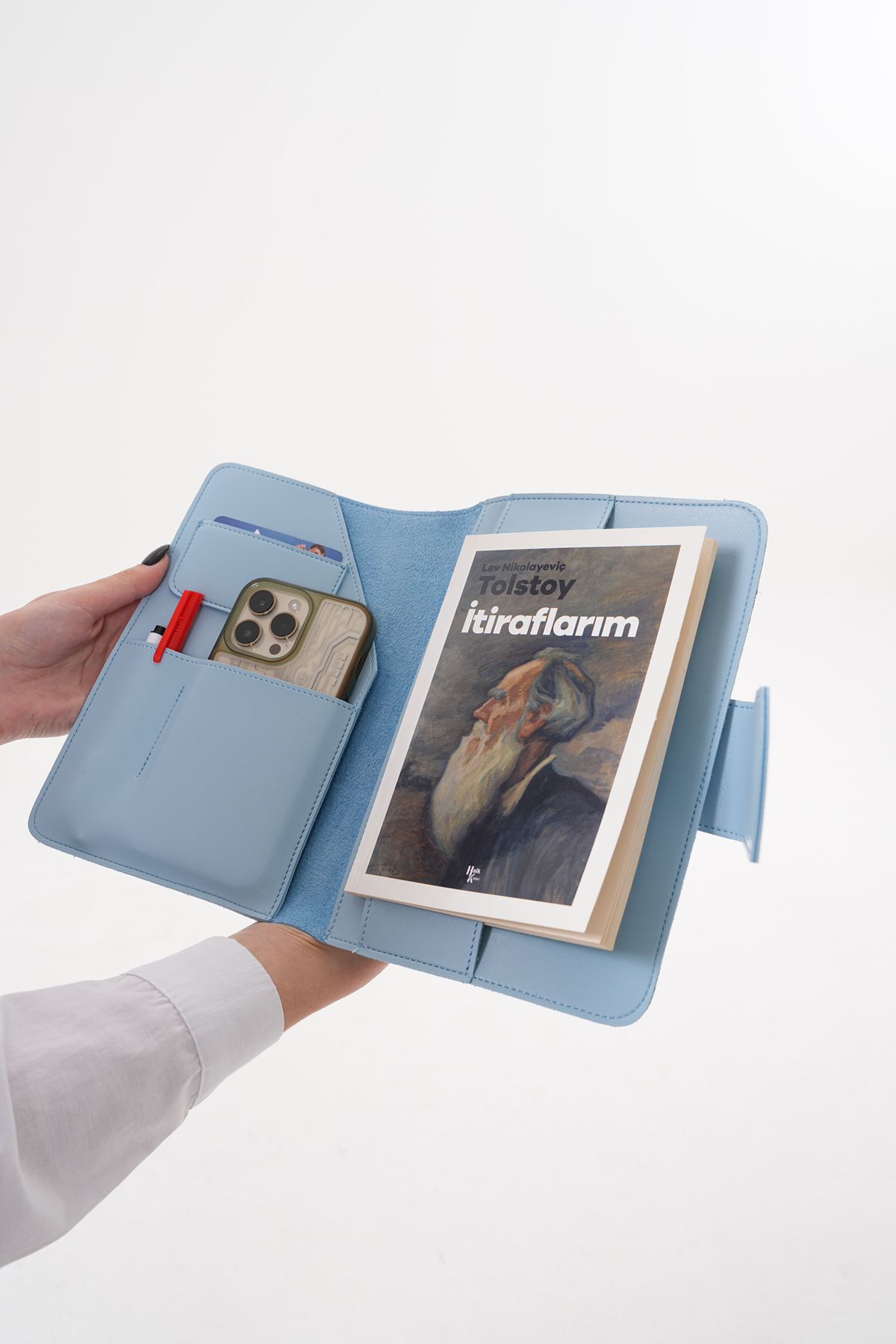 Erkan İçen Design Kitap/Defter/Telefon Organizer / Kitap Çantası görsel 2