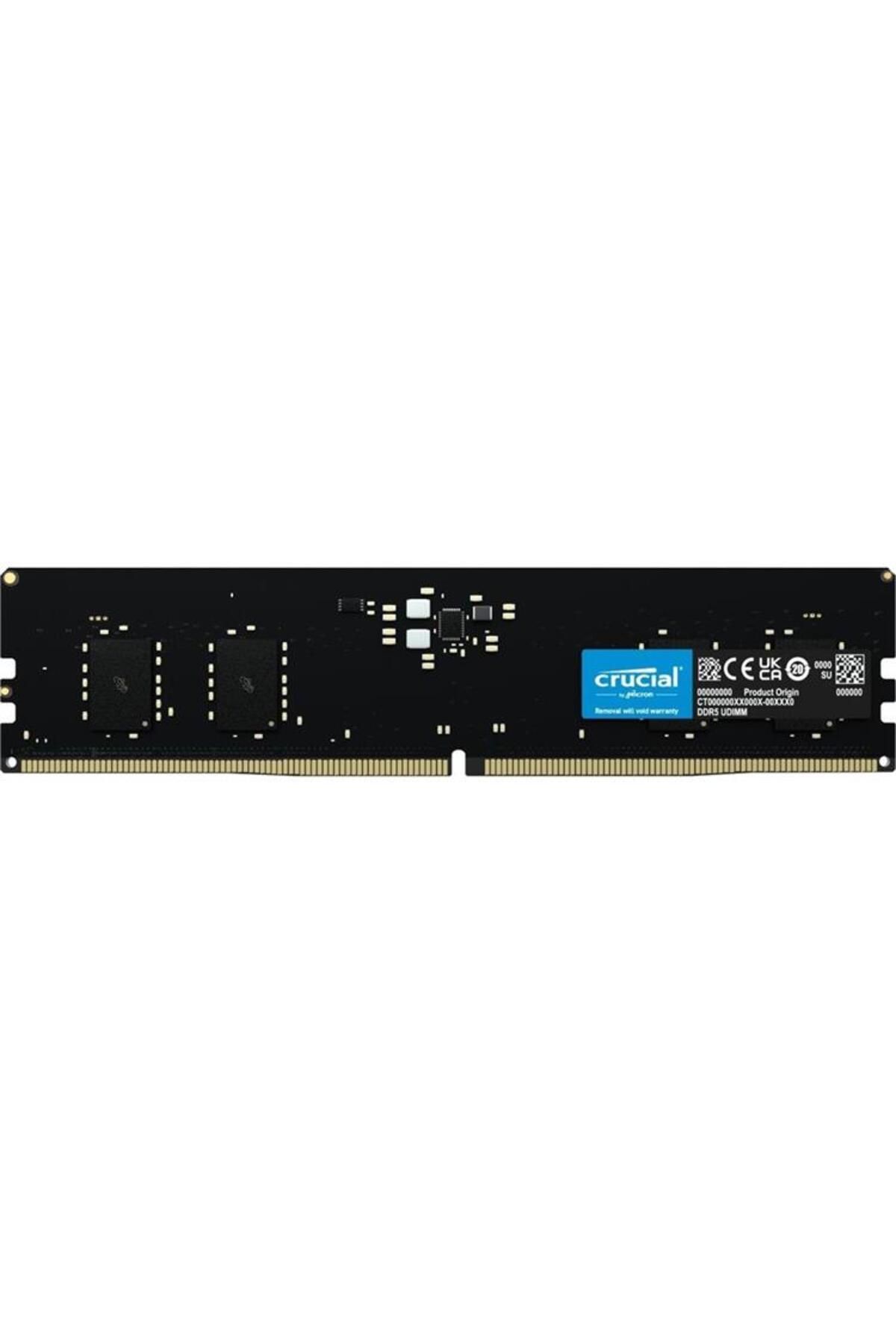 X Reklam Bilişim Crucial 16GB DDR5-4800 CL40 CT16G48C40U5 16GB DDR5-4800 CL40 Udımm Pc Ram Bellek