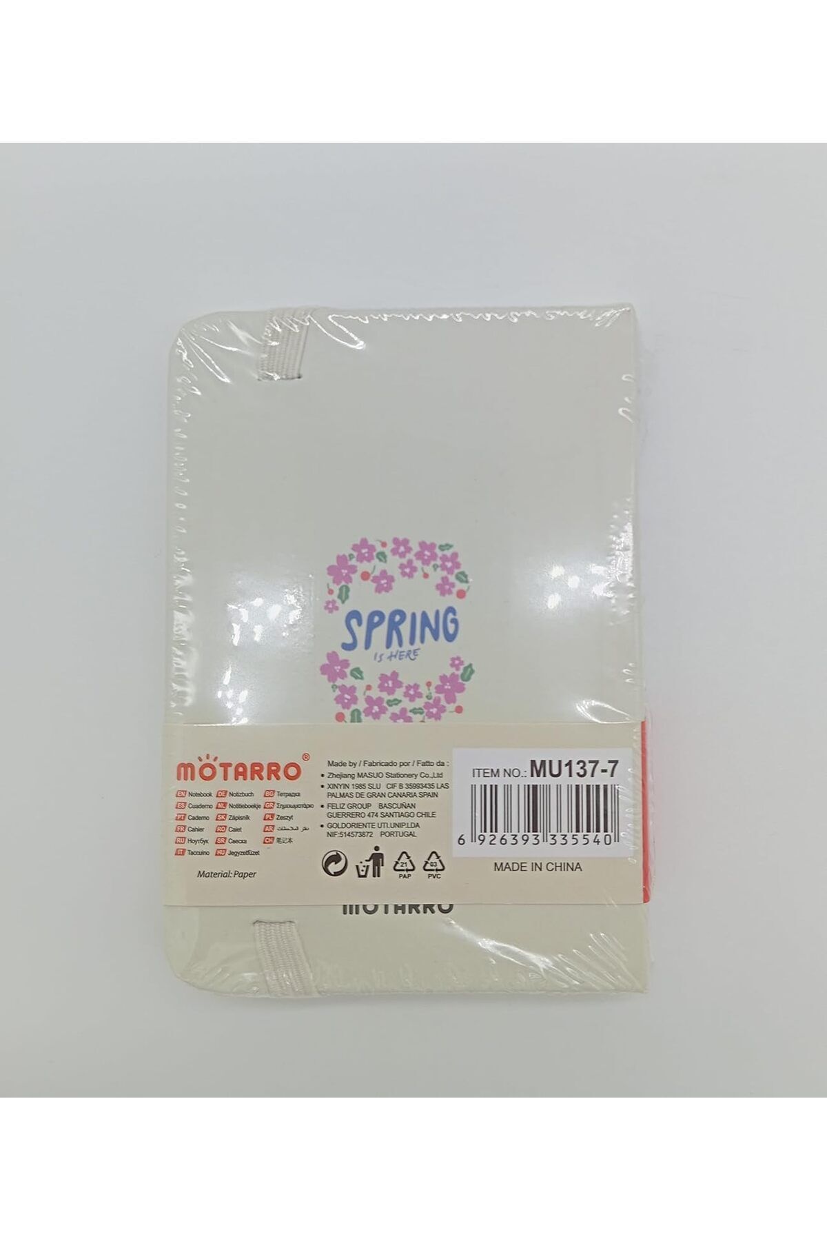 MOTARRO-Notebook – Lined Journal, Hardcover Writing Notebook With Elastic Closure & Bookmark 2