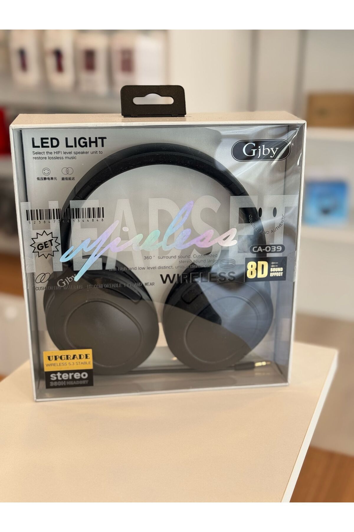 Gjby c-039 kulaküstü wıreless kulaklık