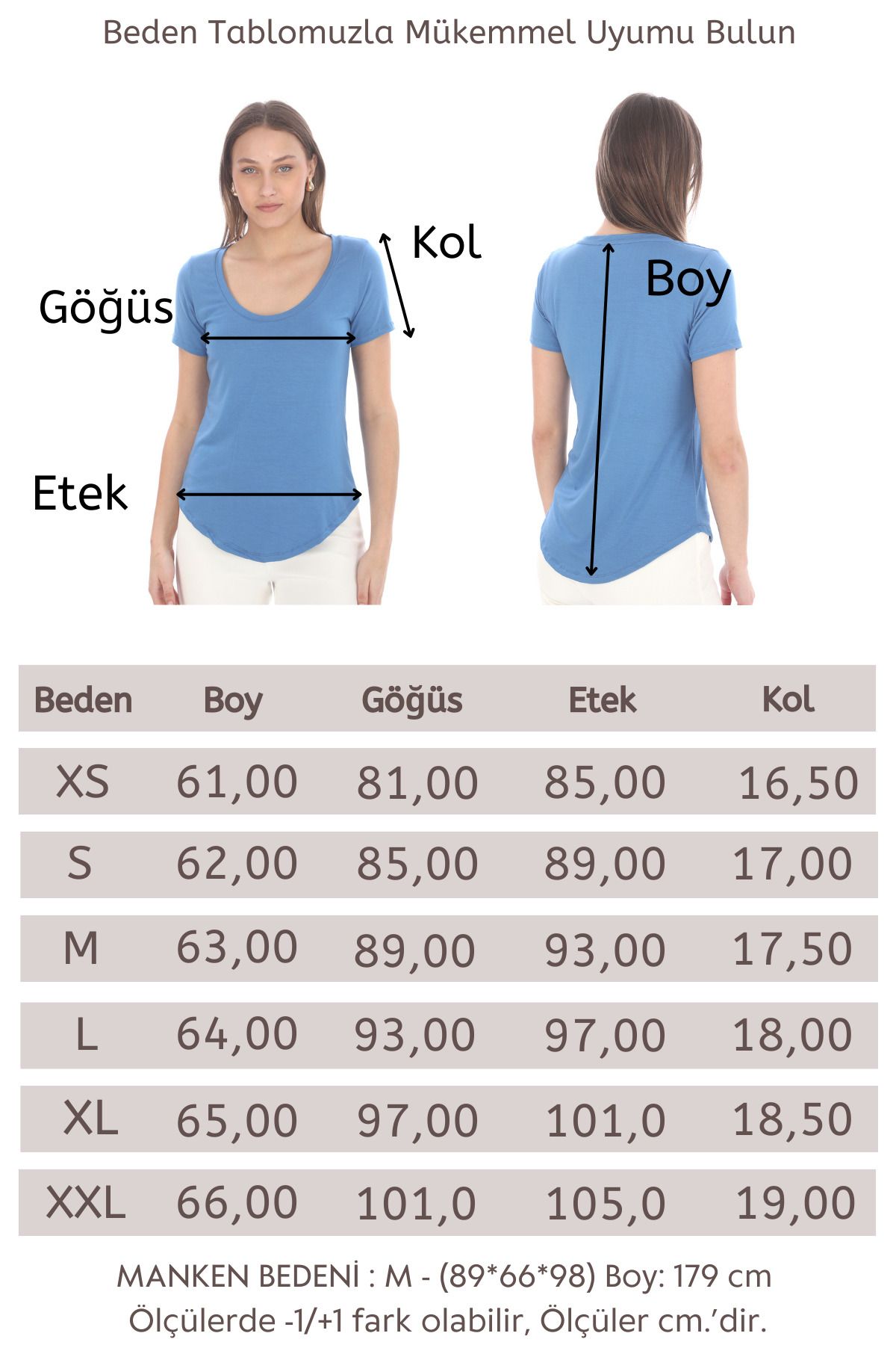 penyebizden-Tricou cu guler decoltat fluid din viscoză-albastru 6