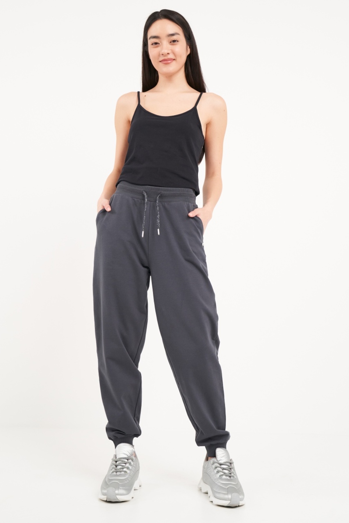 Timeout-Pantaloni sport dama cu buzunare 5