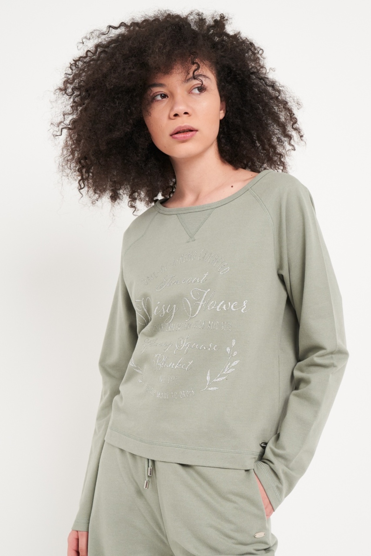 Timeout-Women's sweatshirt with print 1