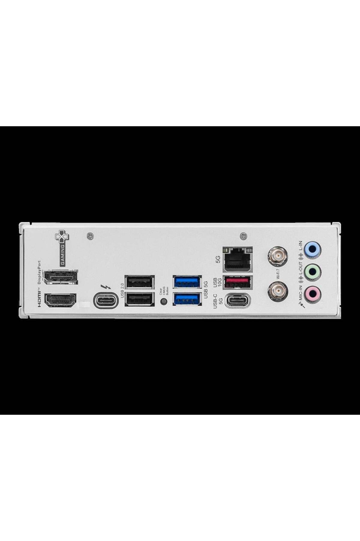 Hızlı Stok-Msi B860M Gaming Plus Wifi Socket 1851 Ddr5 8600Mhz(Oc) 3Xm.2 1X Tb4 HDMI Display 5g Lan Wifi 7 Matx 5
