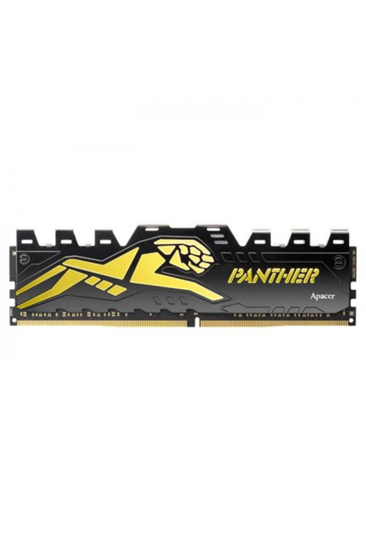 X Reklam Bilişim Apacer Panther AH4U08G32C28Y7GAA-1 8GB (1x8GB) DDR4 3200MHz CL16 Black-Gold Gaming Ram