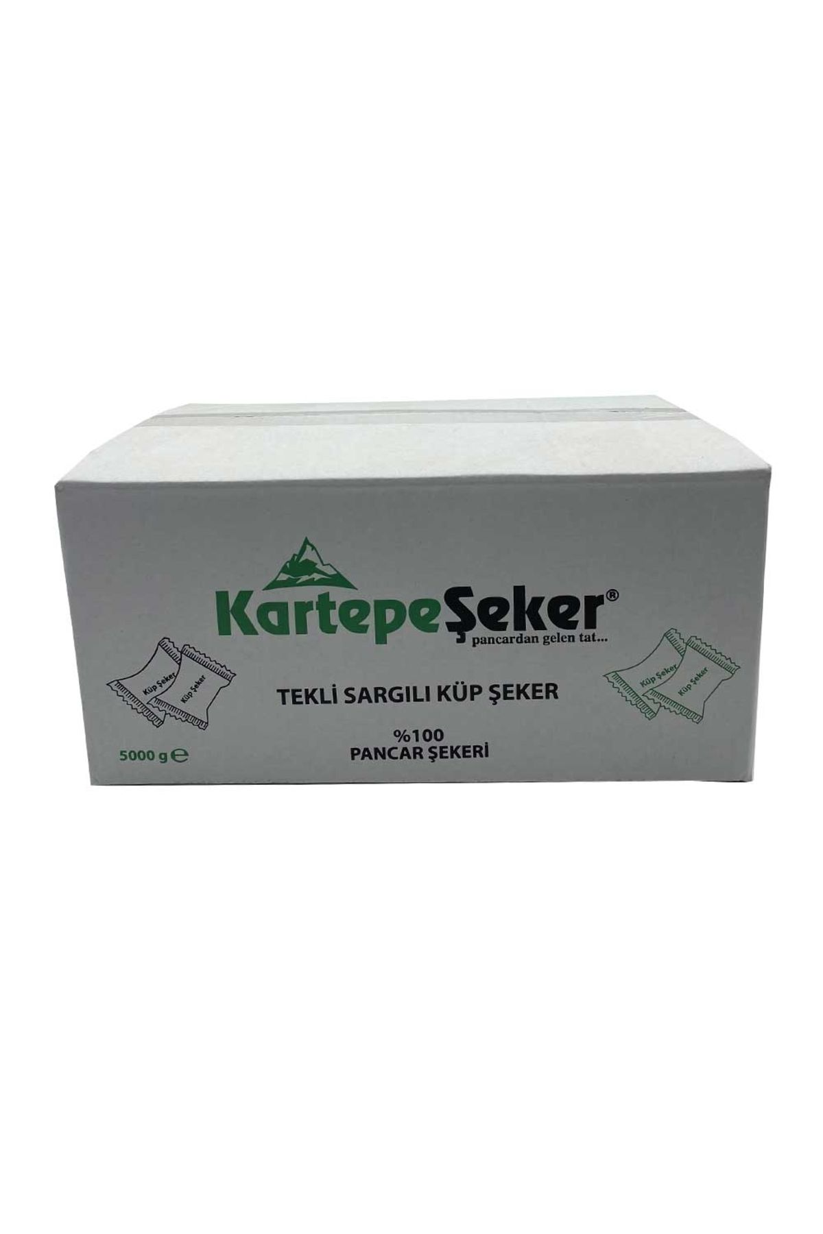 kartepe Kartepe Şeker Cafe Kahvehane Ofis Ev Için Tek Sargılı Hijyenik Küp Şeker 5 Kg
