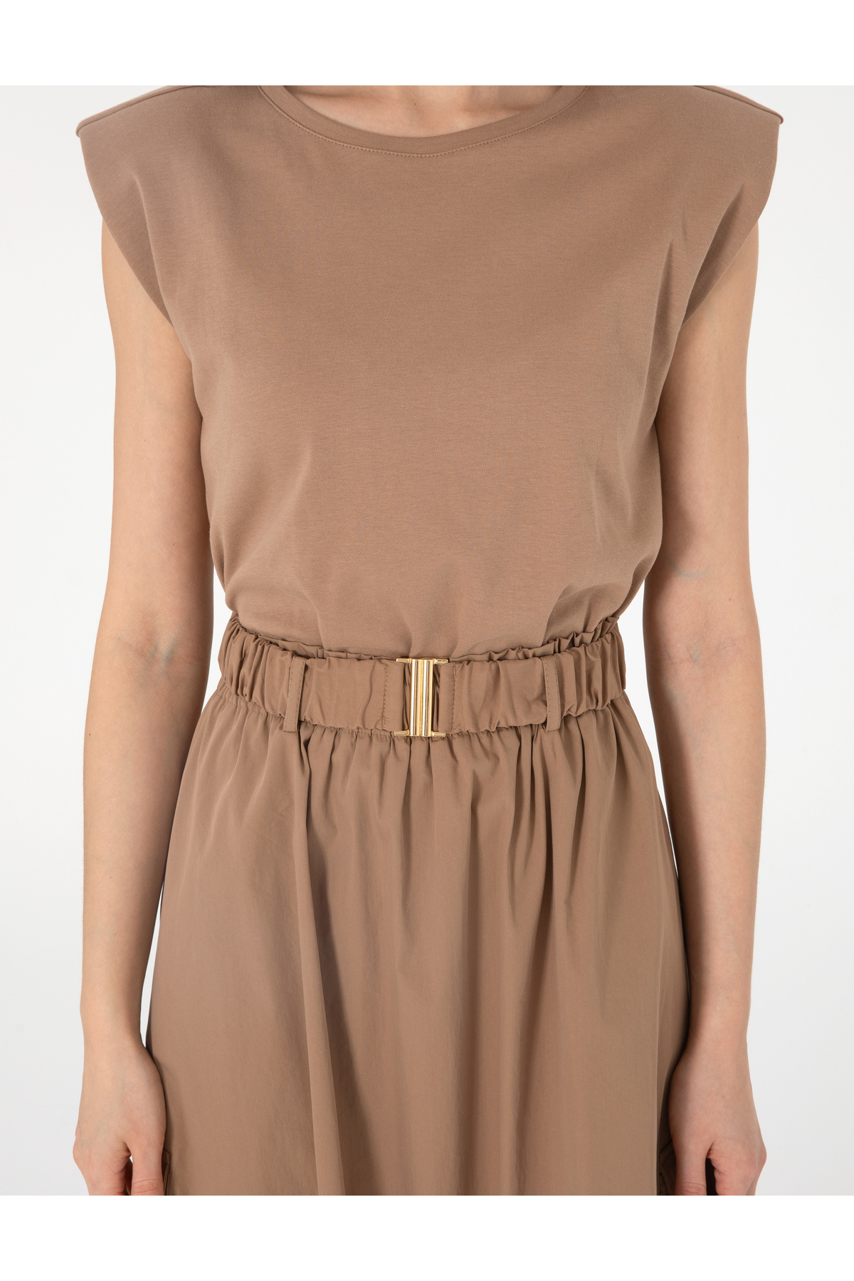 Pierre Cardin-Brown Regular Fit Woven Dress 50300990 -Vr029 5