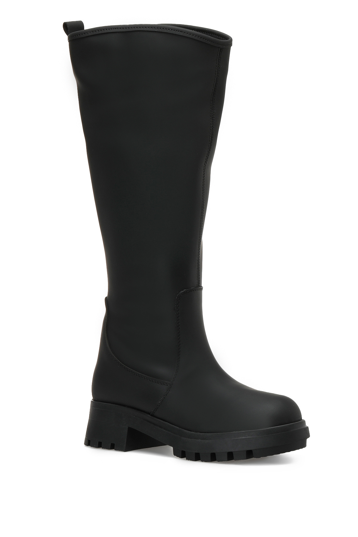 ART BELLA-Cw22063 2pr Schwarz Flache Damenstiefel 2