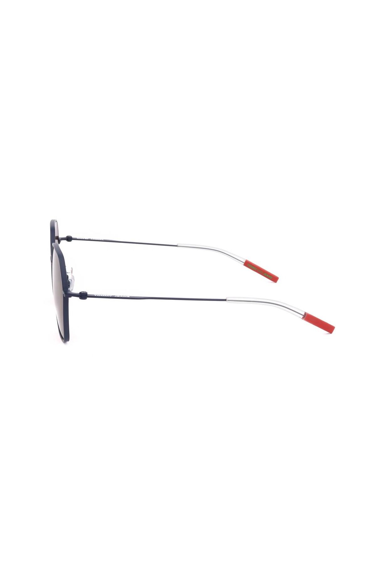 Tommy Hilfiger-Ochelari de soare Tommy Hilfiger TJ 0070/F/S-FLL-55 Unisex, geometric cu lentile maro normale 3