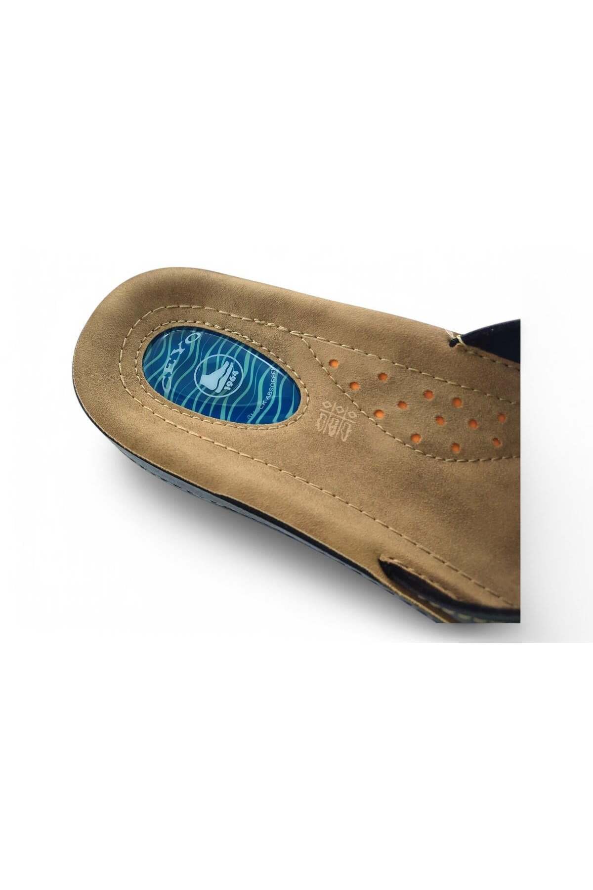 Ceyo-9808-15 Ceyo Slippers with Heel Spur-Black 4