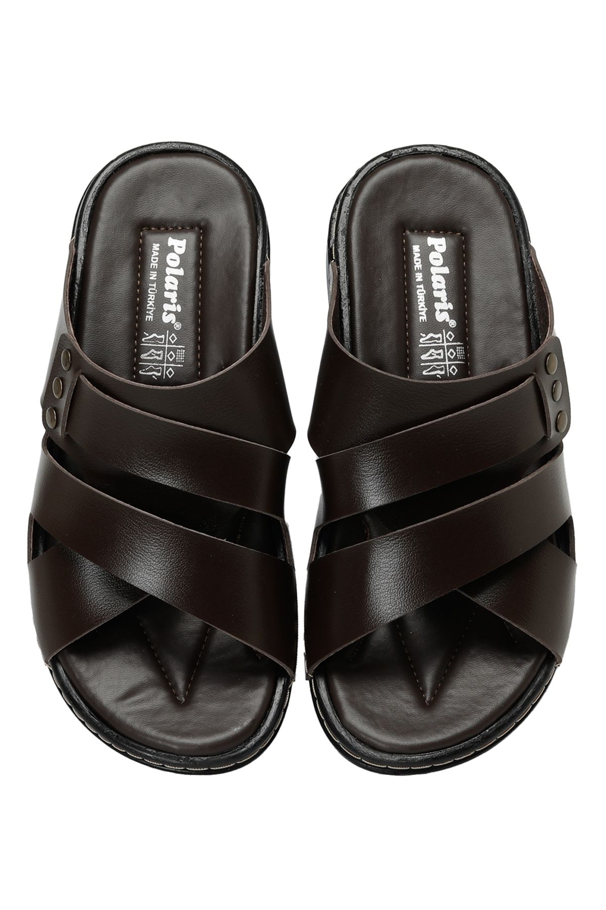 Polaris-404006m3fx Brown Men's Slippers 4