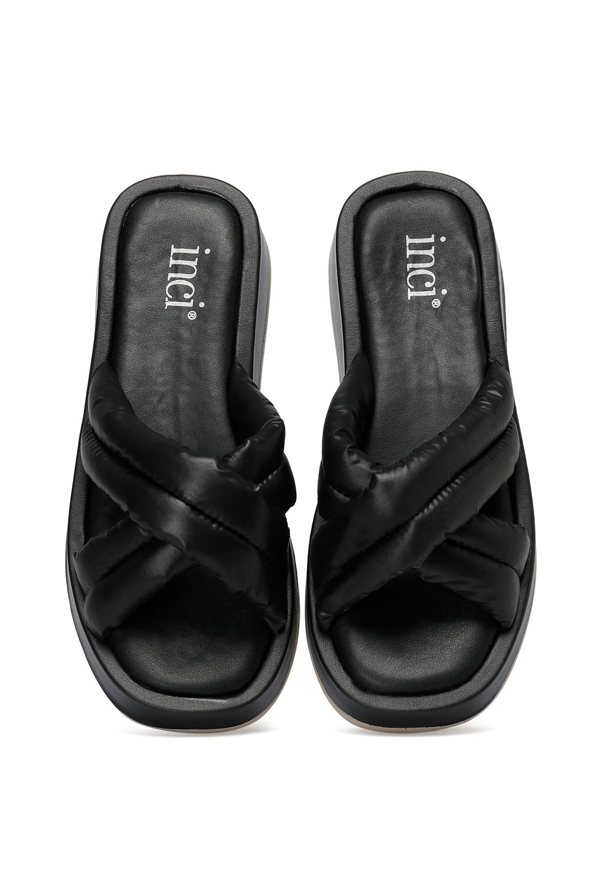 İnci-Inci Balmy 3fx Schwarz Damen Hausschuhe 4
