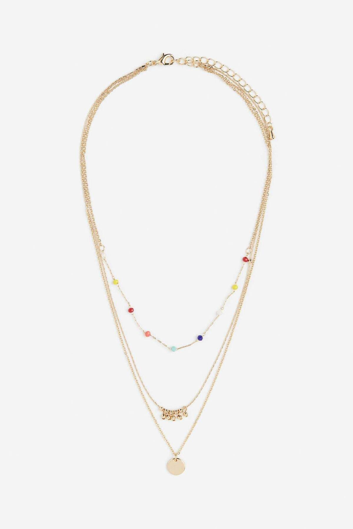 H&M-Three-strand necklace 1