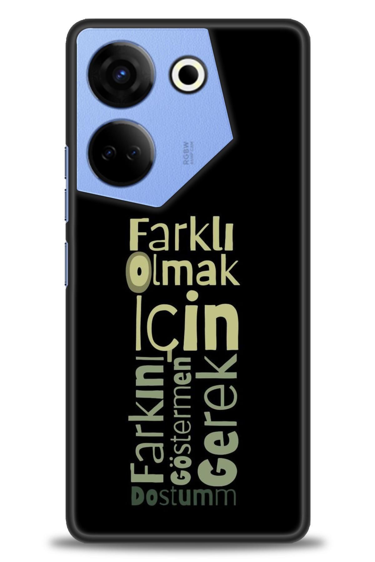 TECNO Camon 20 Pro 4G İle Uyumlu HD Baskılı Kılıf - ÖzelSeriTecno - 2472