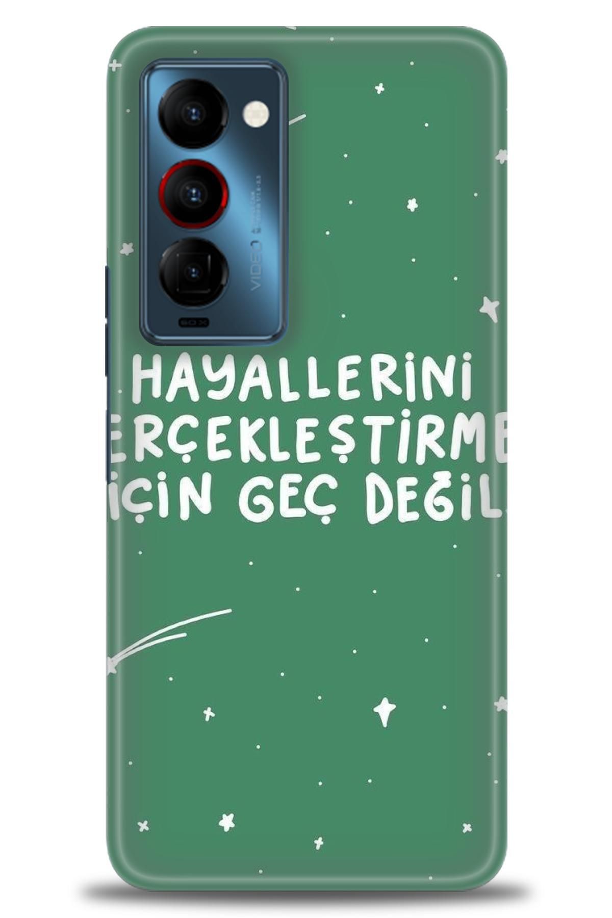 TECNO Camon 18 Premier İle Uyumlu HD Baskılı Kılıf - ÖzelSeriTecno - 2460
