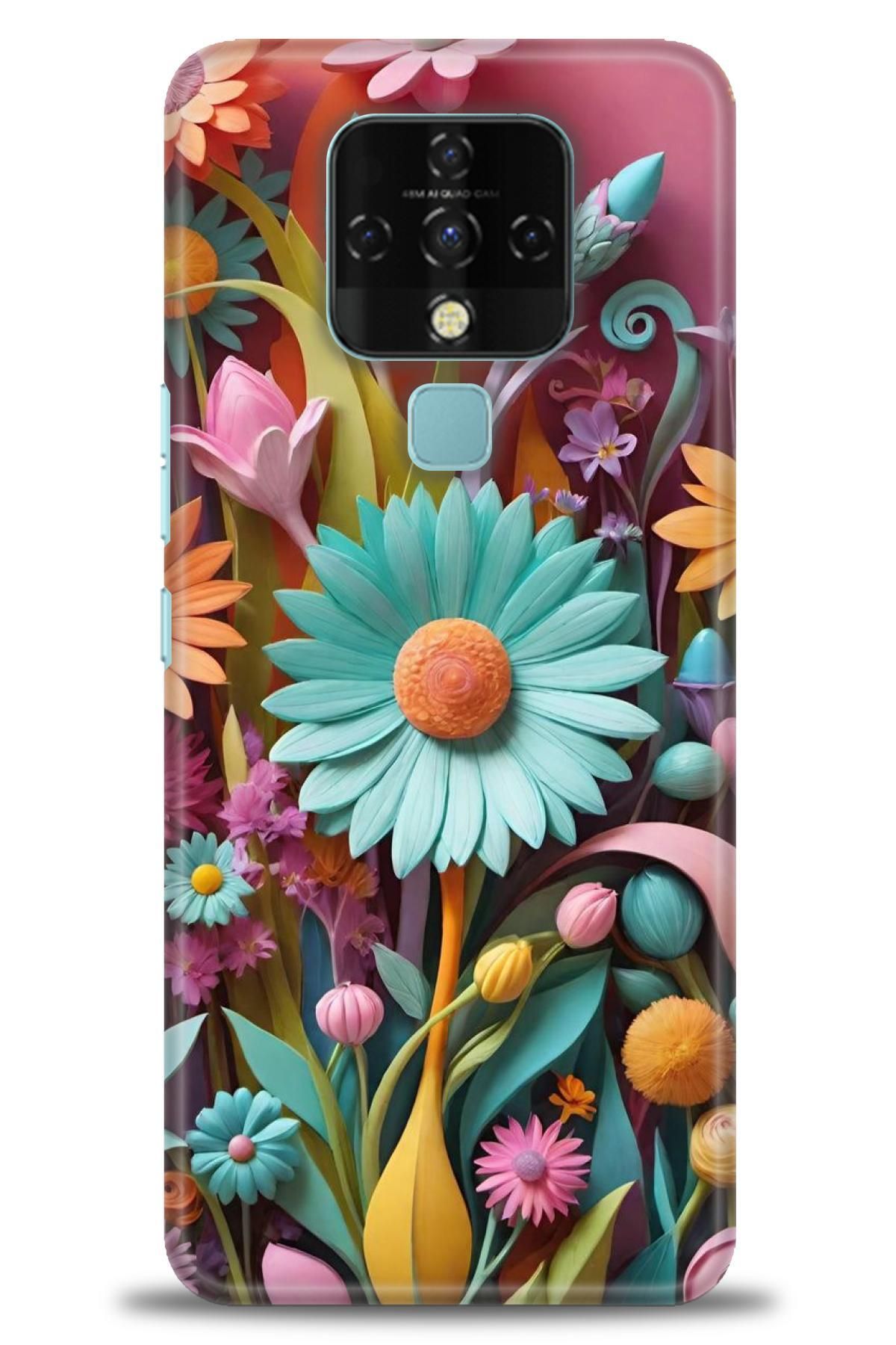 TECNO Camon 16 İle Uyumlu HD Baskılı Kılıf - 2518
