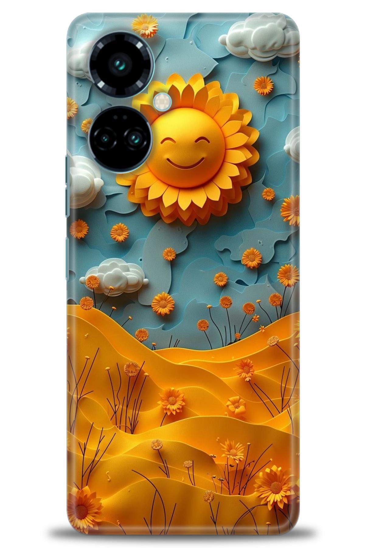 TECNO Camon 19 Pro İle Uyumlu HD Baskılı Kılıf - 2824