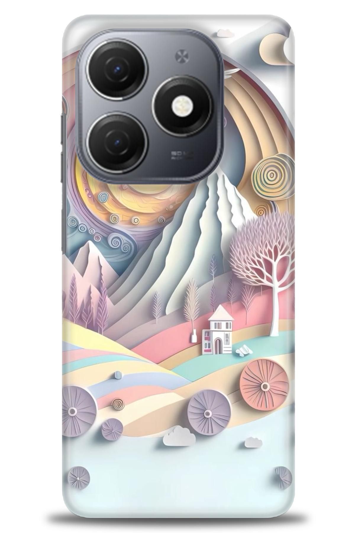 TECNO Spark 20 / 20C İle Uyumlu HD Baskılı Kılıf - ÖzelSeriTecno - 2266