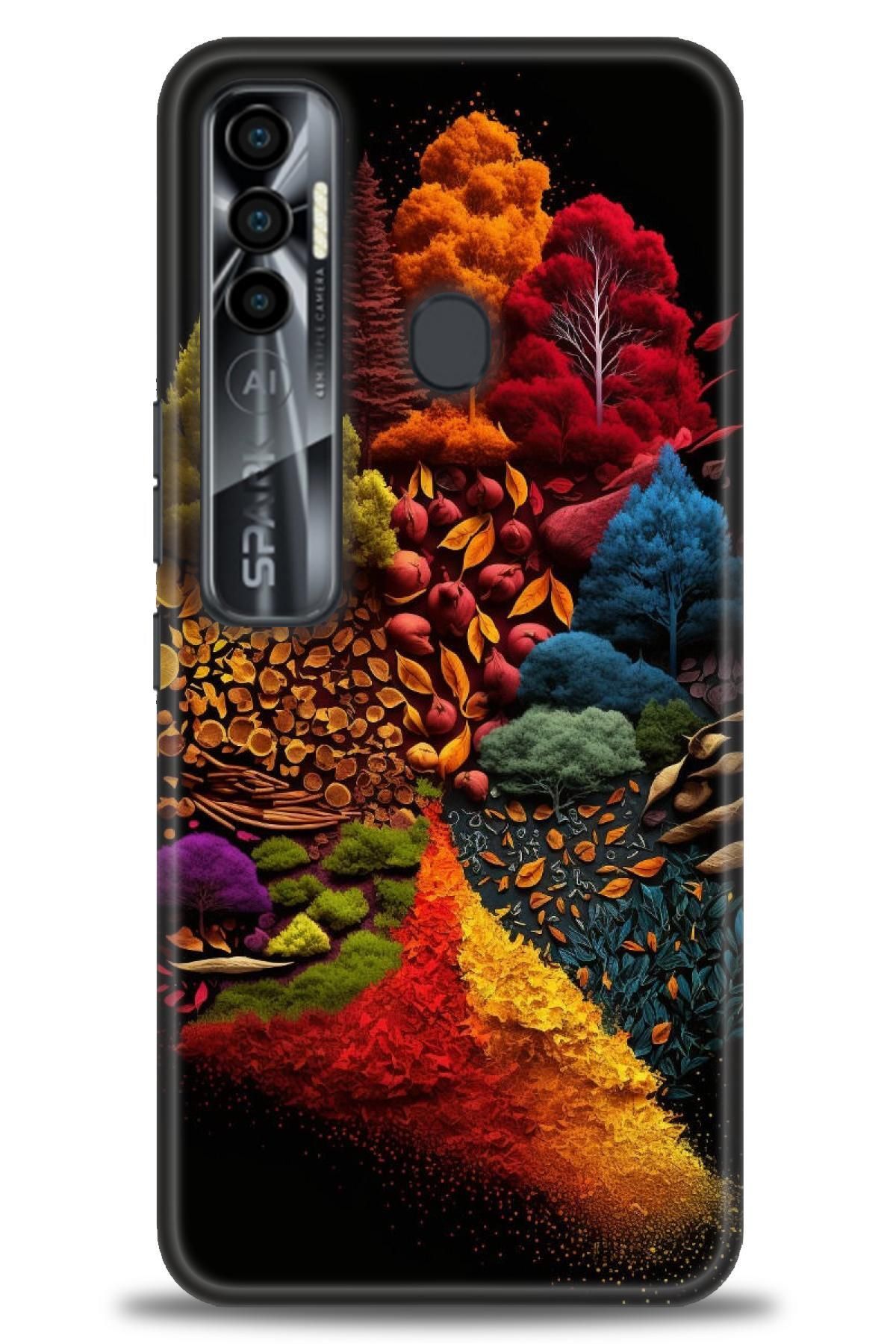 TECNO Spark 7 Pro İle Uyumlu HD Baskılı Kılıf - ÖzelSeriTecno - 2908