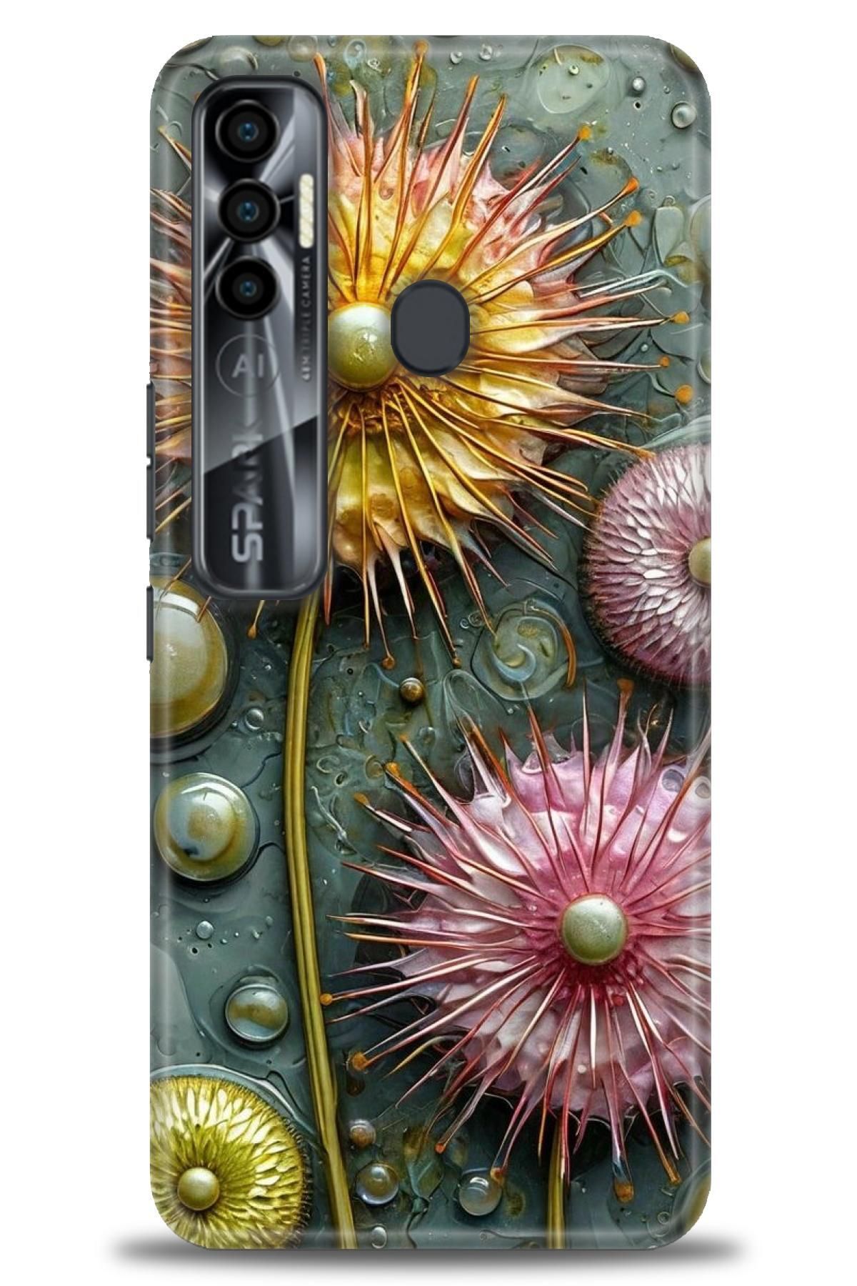 TECNO Spark 7 Pro İle Uyumlu HD Baskılı Kılıf - 2832