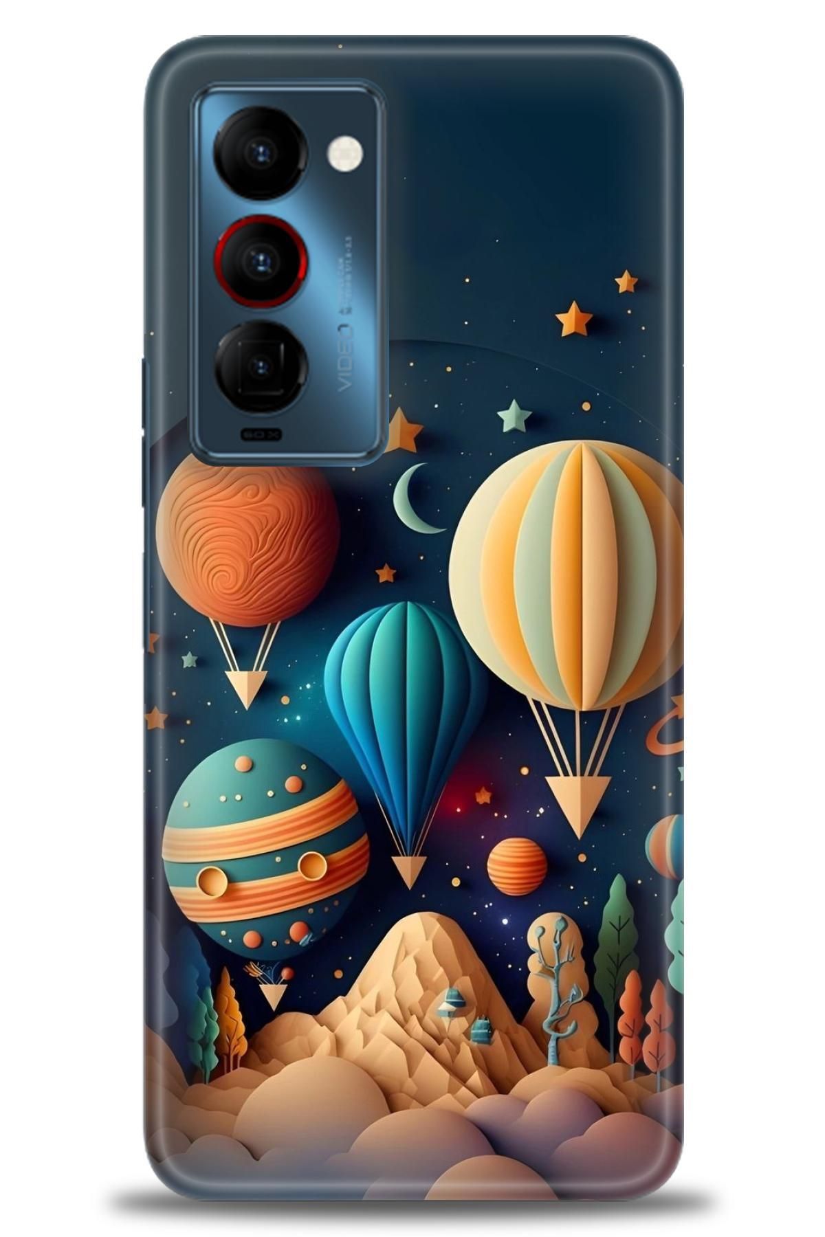 TECNO Camon 18 Premier İle Uyumlu HD Baskılı Kılıf - ÖzelSeriTecno - 2315